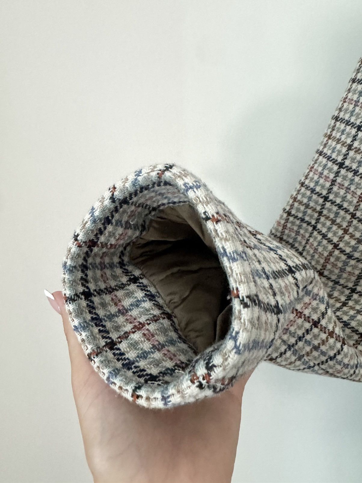 NN07 NN07 Julius 8005 Wool Blend Plaid Shirt Jacket Off White XL Size US XL / EU 56 / 4 - 7 Thumbnail