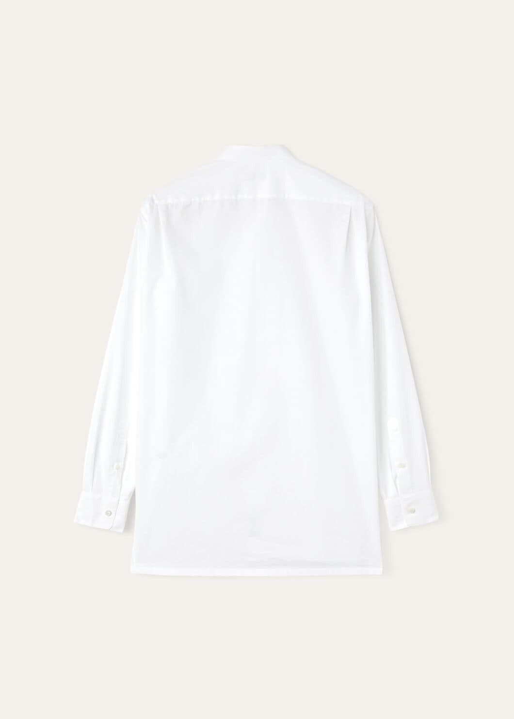 Loro Piana o1w1db10725 FAO8104 Filippo Shirt in White Size US XL / EU 56 / 4 - 6 Thumbnail