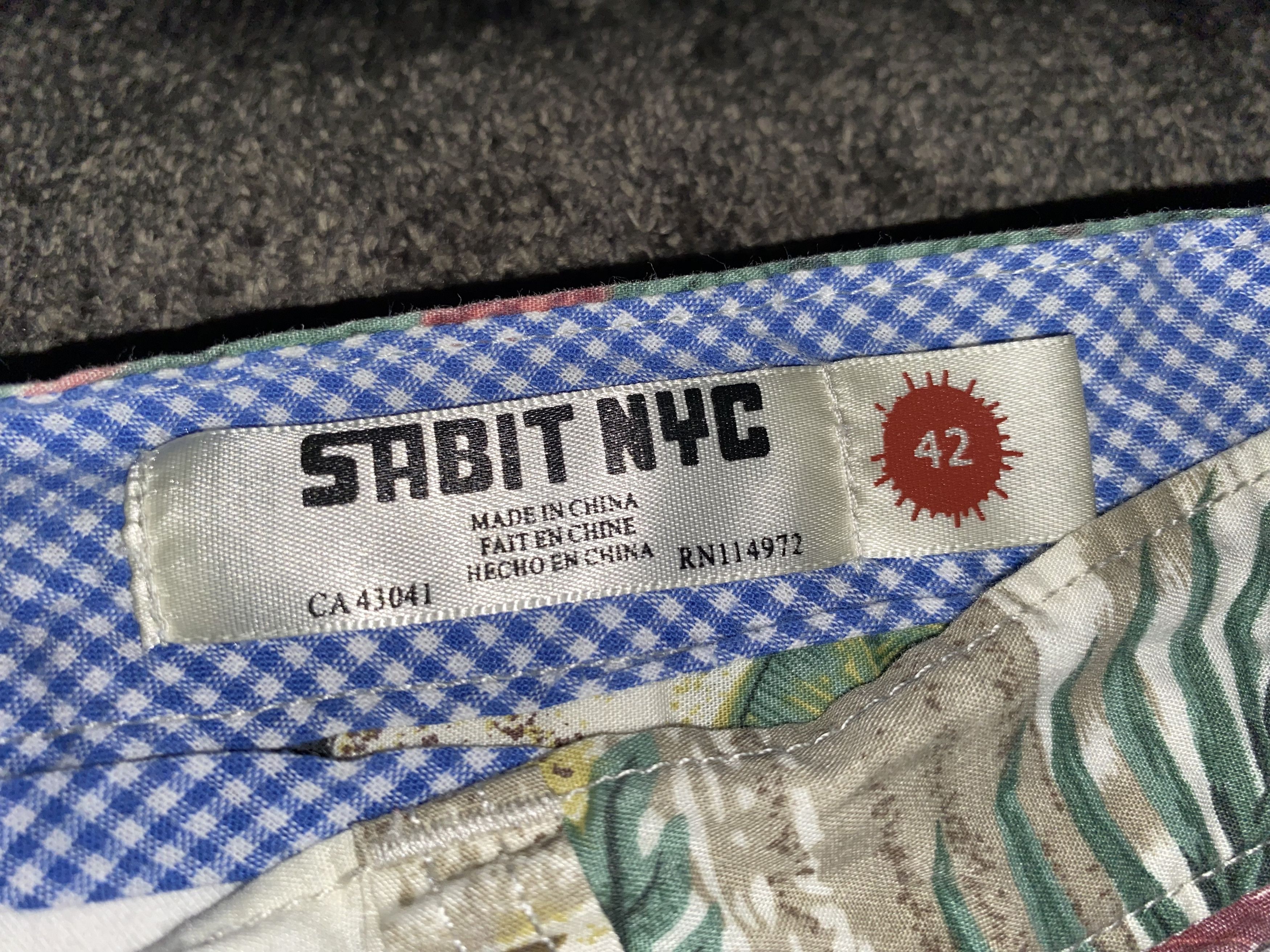 SABIT SABIT Nyc New York City shorts vtg 42 Supreme FA stussy Aime Size US 42 / EU 58 - 6 Thumbnail