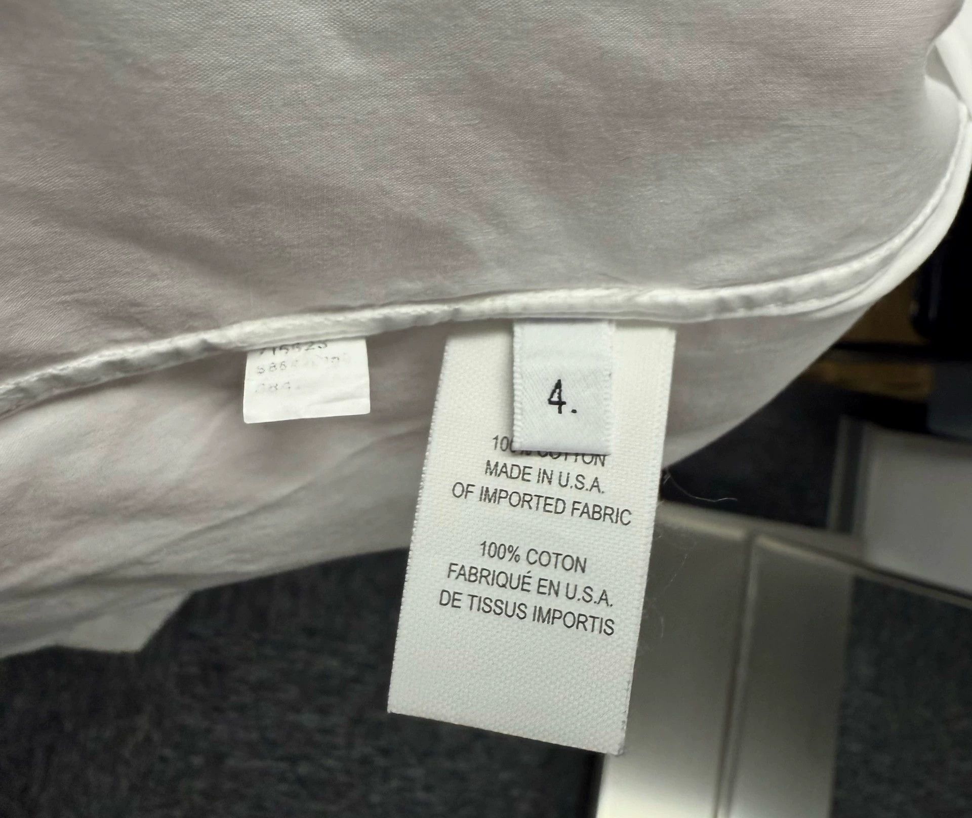 Thom Browne Thom Browne Double Sleeve Logo Poplin Shirt Size 4 Size US XL / EU 56 / 4 - 5 Thumbnail