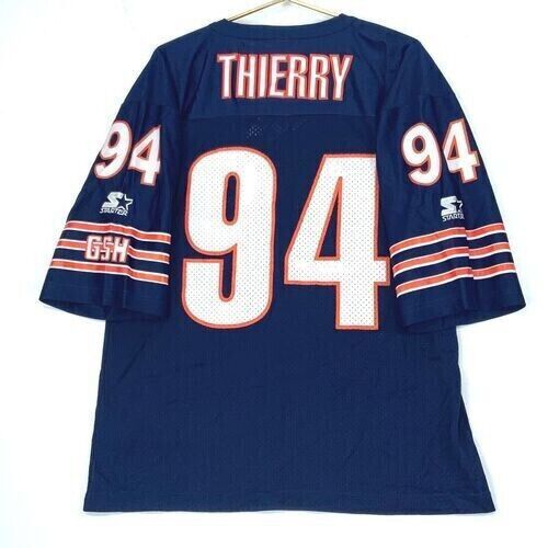 Starter Chicago Bears John Thierry 94 Football Jersey Mens 52 XL