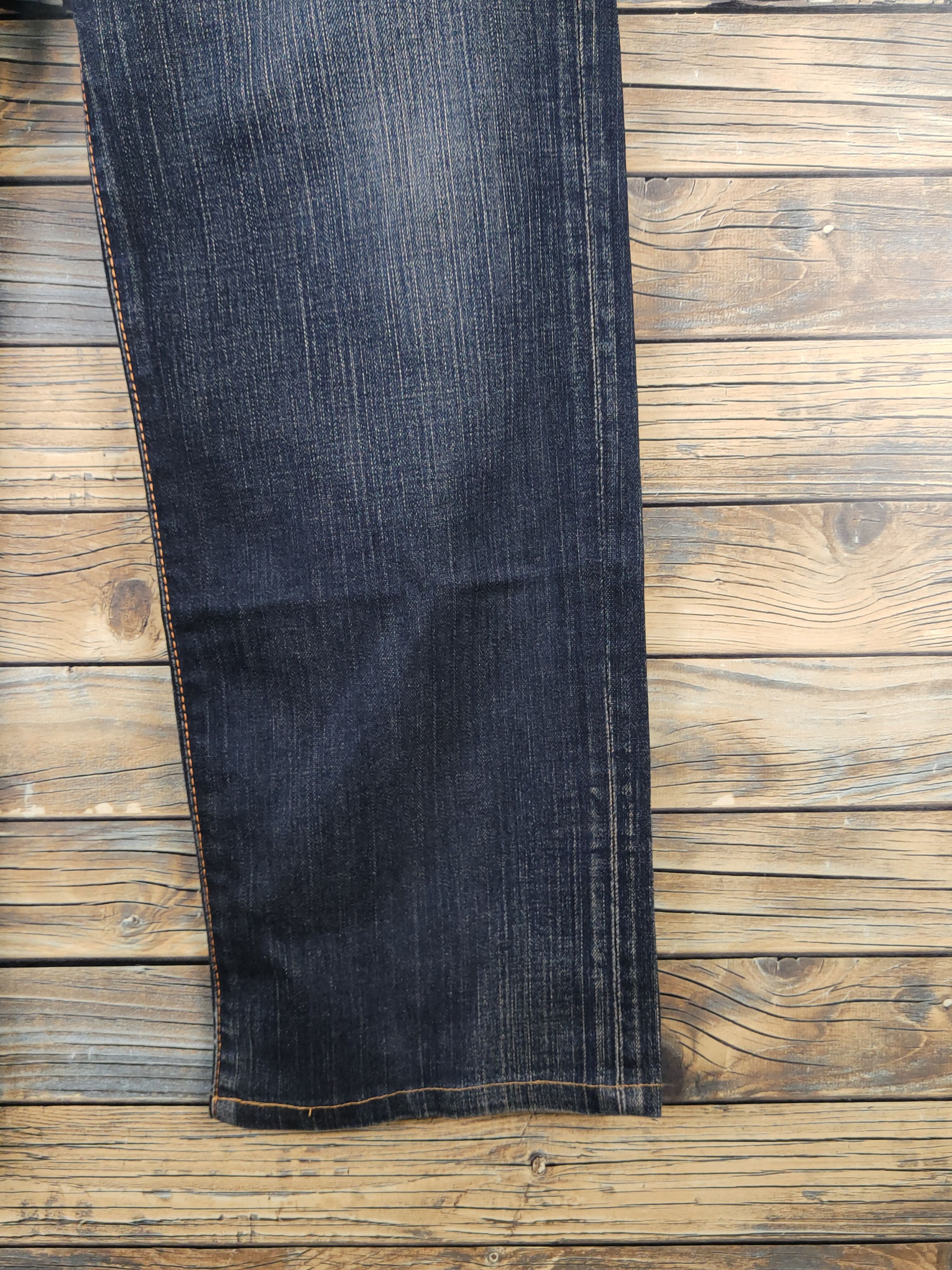 Edwin Edwin vintage Black Distressed Ripped denim Jeans #W1379 Size US 34 / EU 50 - 7 Thumbnail