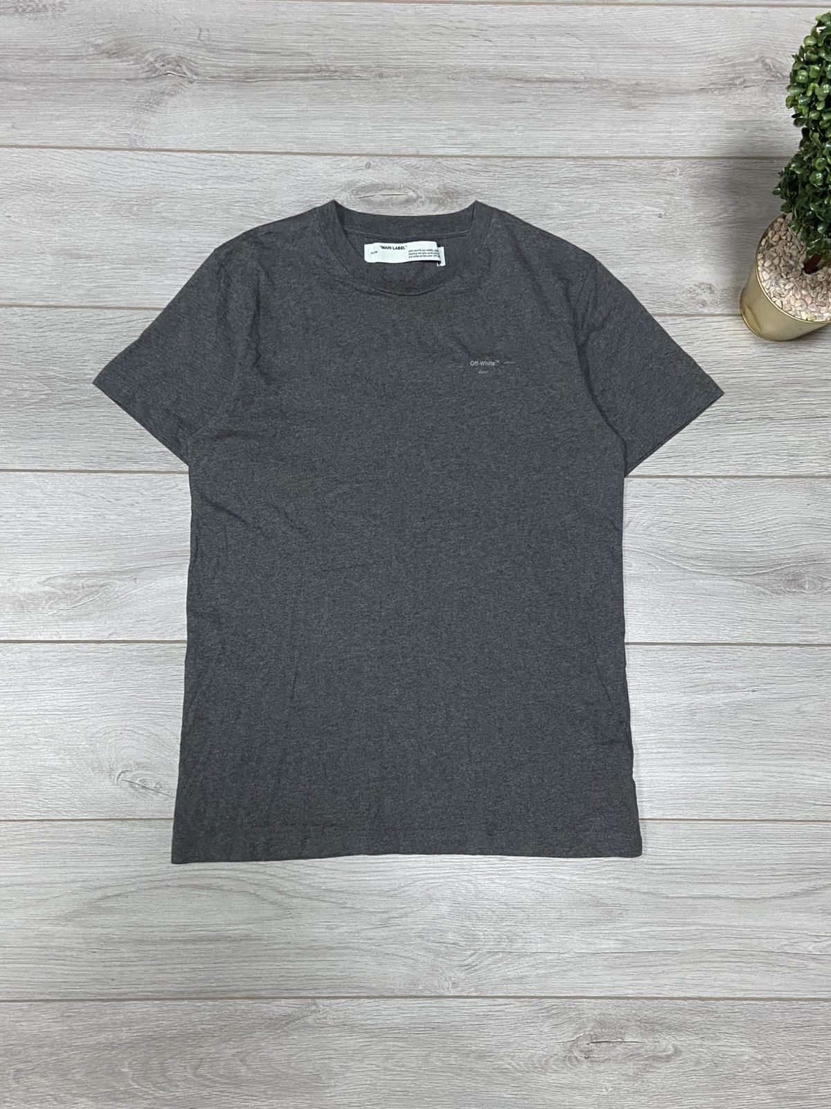 Off-White Off White 2013 cut out arrow vintage big logo t-shirt Size US M / EU 48-50 / 2 - 2 Thumbnail