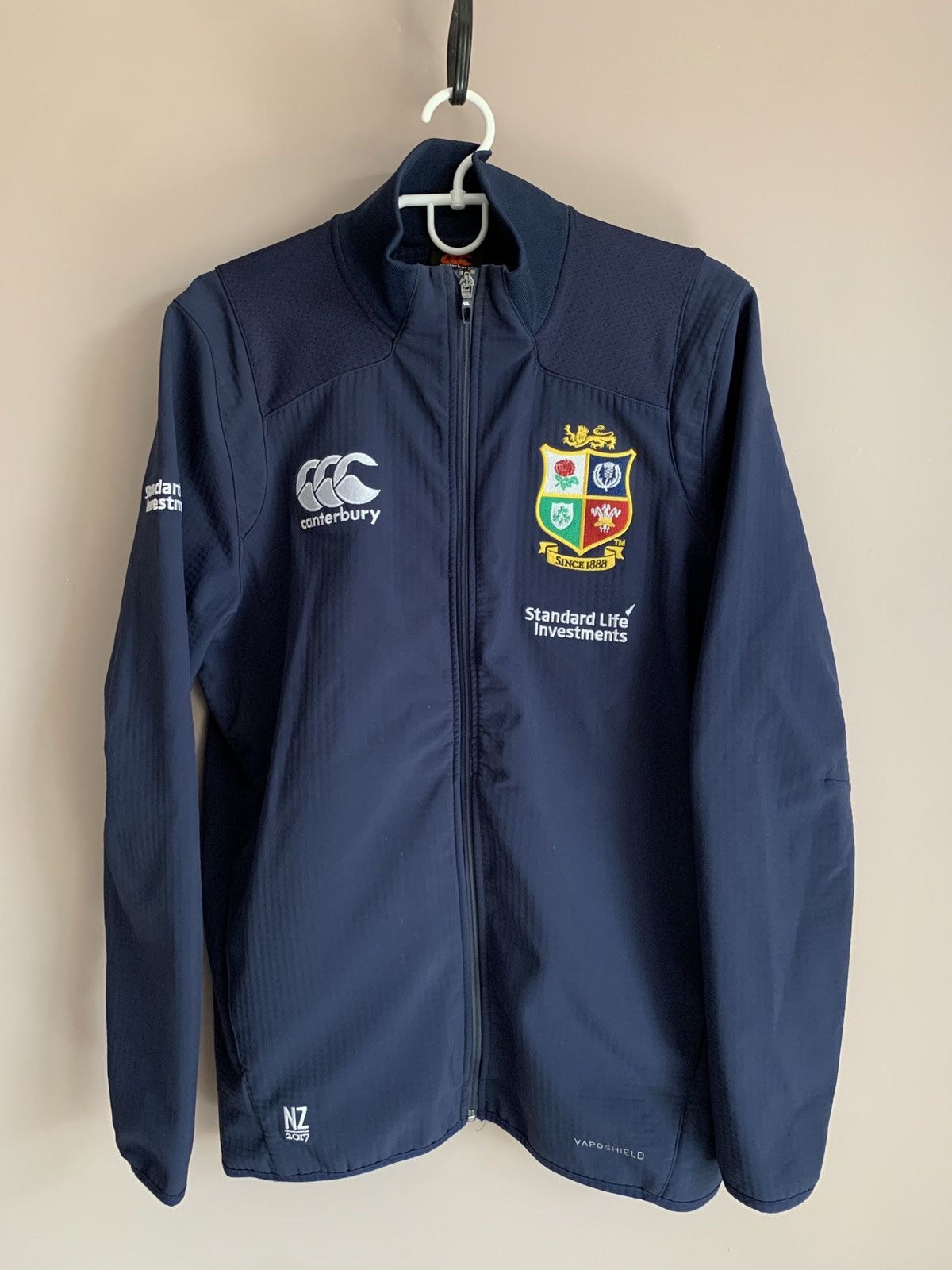 Canterbury of New Zealand British and Irish Lions 2017 Zip Rugby Jacket Canterbury M Size US M / EU 48-50 / 2 - 1 Thumbnail