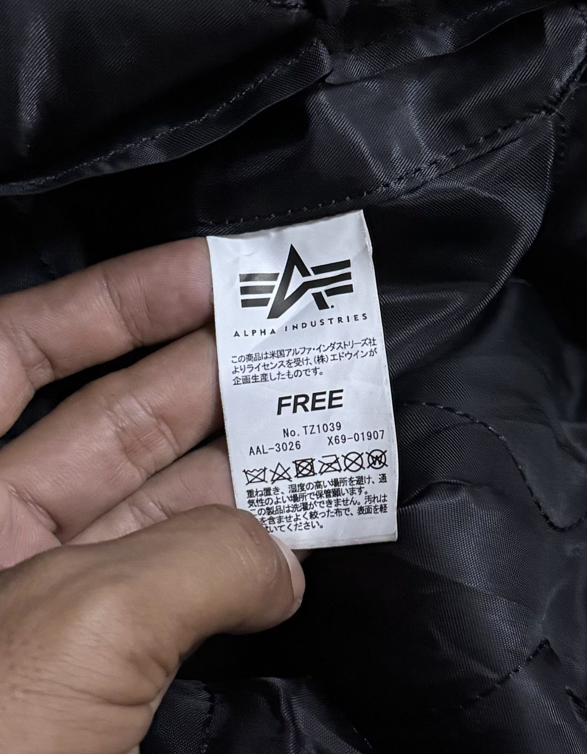 Alpha Industries ALPHA INDUSTRIES Crossbody Bag Label Helmet Size ONE SIZE - 7 Thumbnail