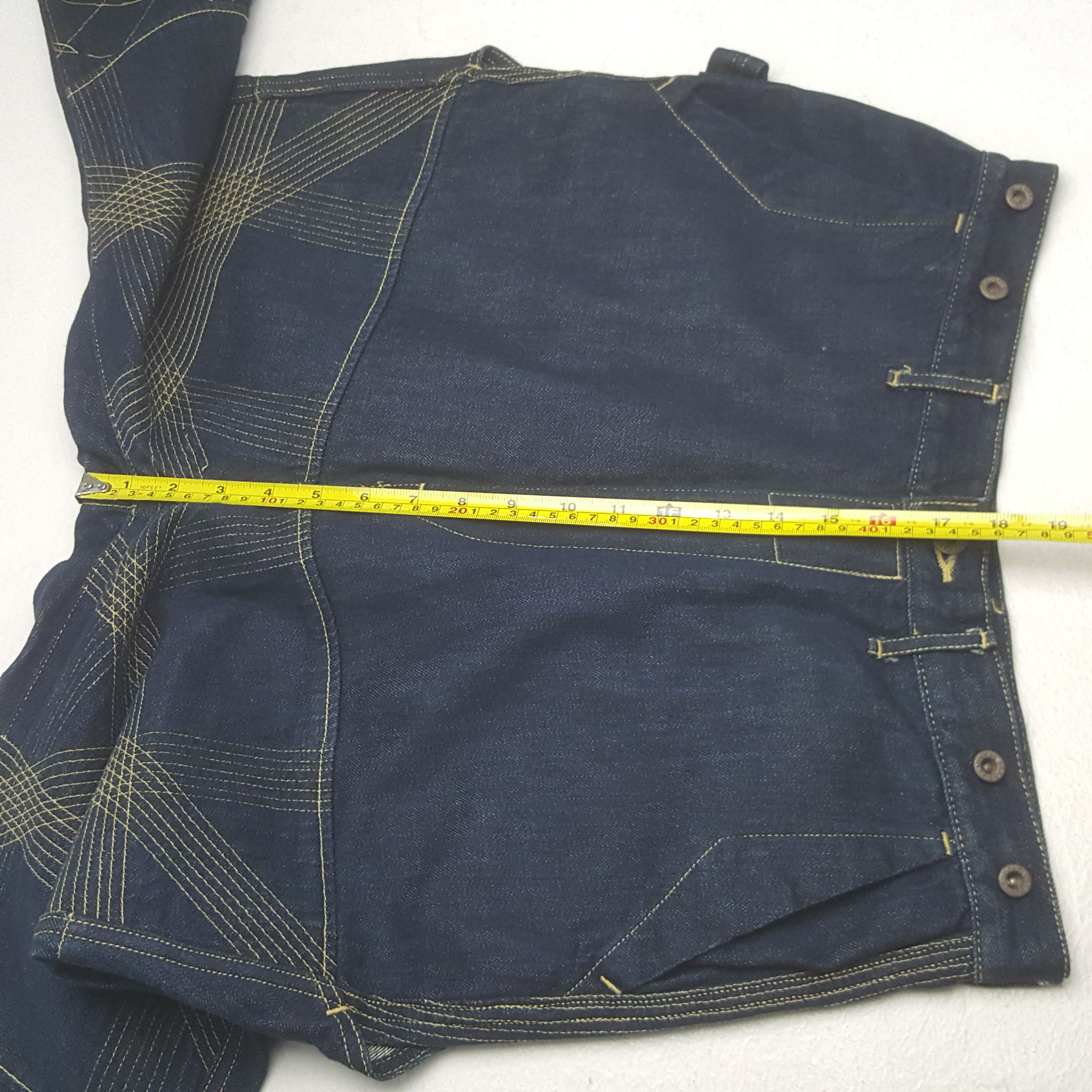 Kapital Vintage Kapital Sashiko Japanese Rare Denim Jeans C297N20 Size US 32 / EU 48 - 10 Thumbnail