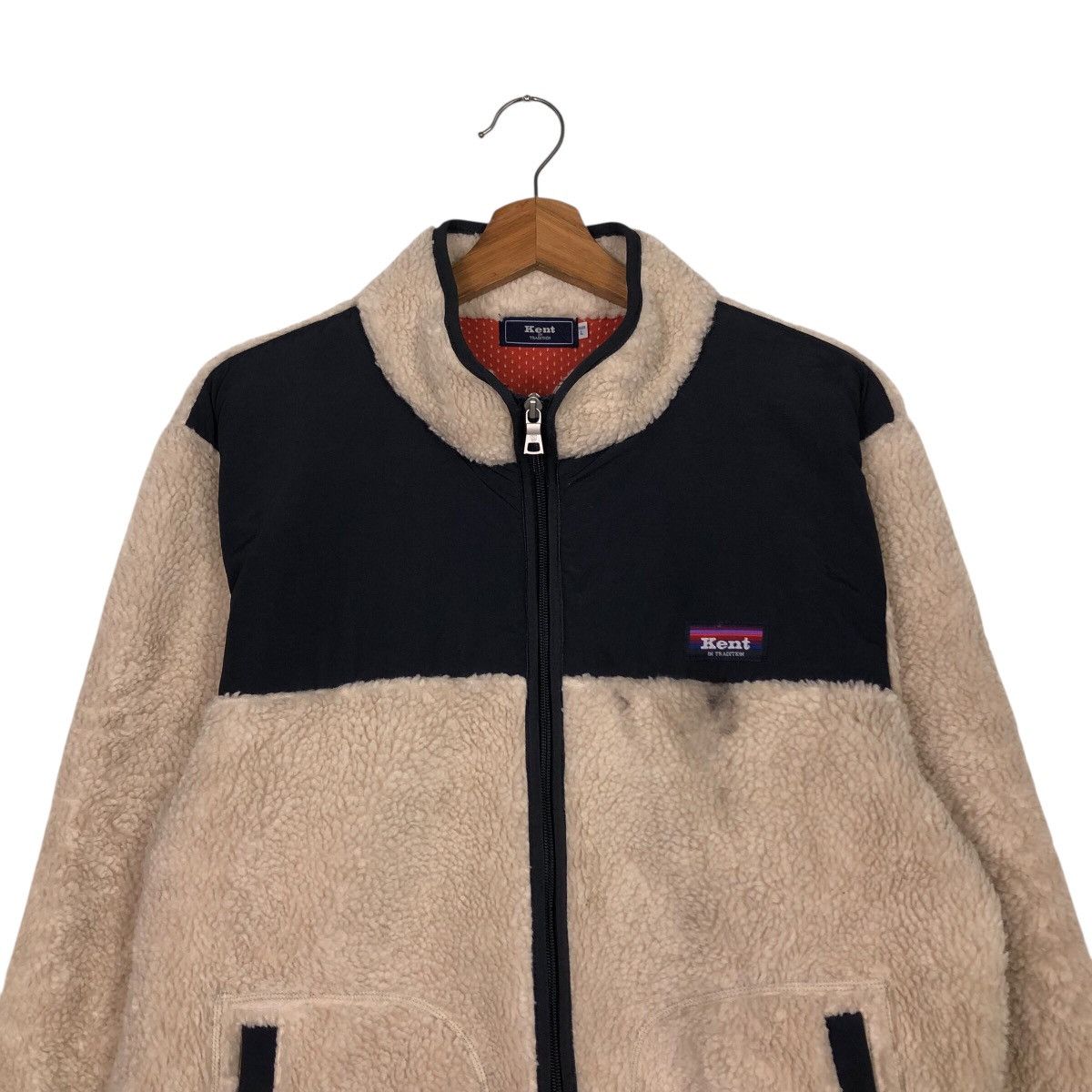 Kent & Curwen 📌Vintage Fleece Dip Pile Jacket Kent In Traditional Japan Size US L / EU 52-54 / 3 - 4 Thumbnail