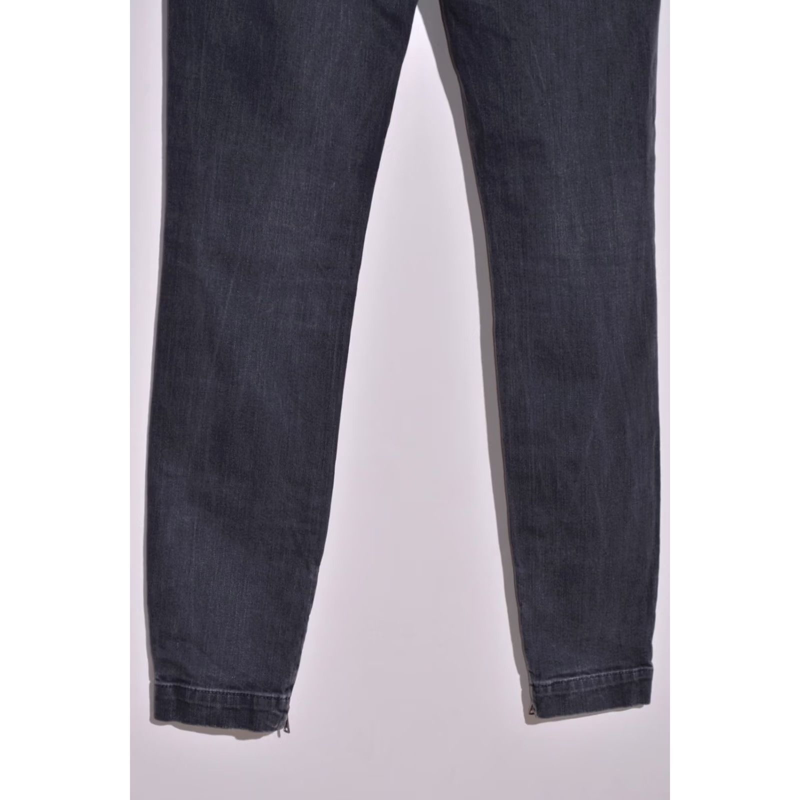 Dolce & Gabbana Dolce & Gabbana Jeans Audrey Grey Skinny Ankle Zip Size 40 Womens Slim Regular 29.5in 75cm 37.8in Grey Size 27" / US 4 / IT 40 - 7 Thumbnail