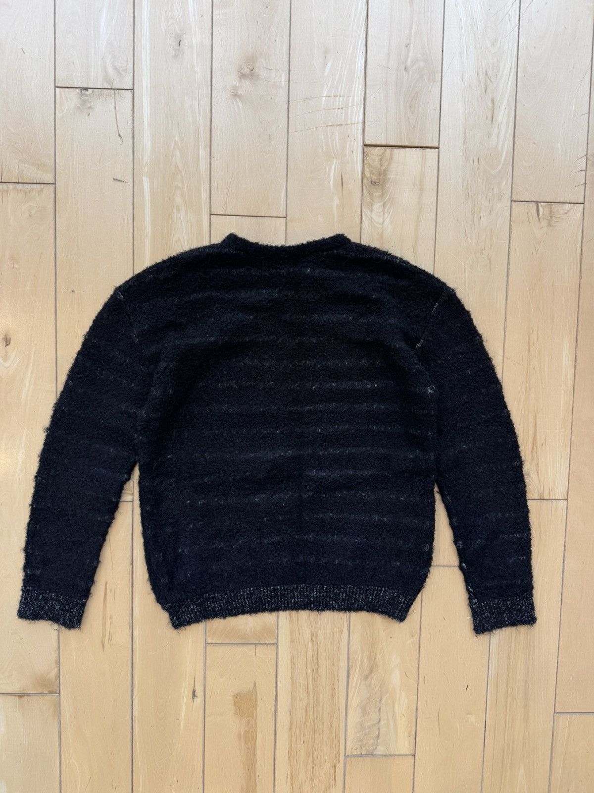 John Elliott Striped Chunky Alpaca Sweater Size US L / EU 52-54 / 3 - 6 Thumbnail