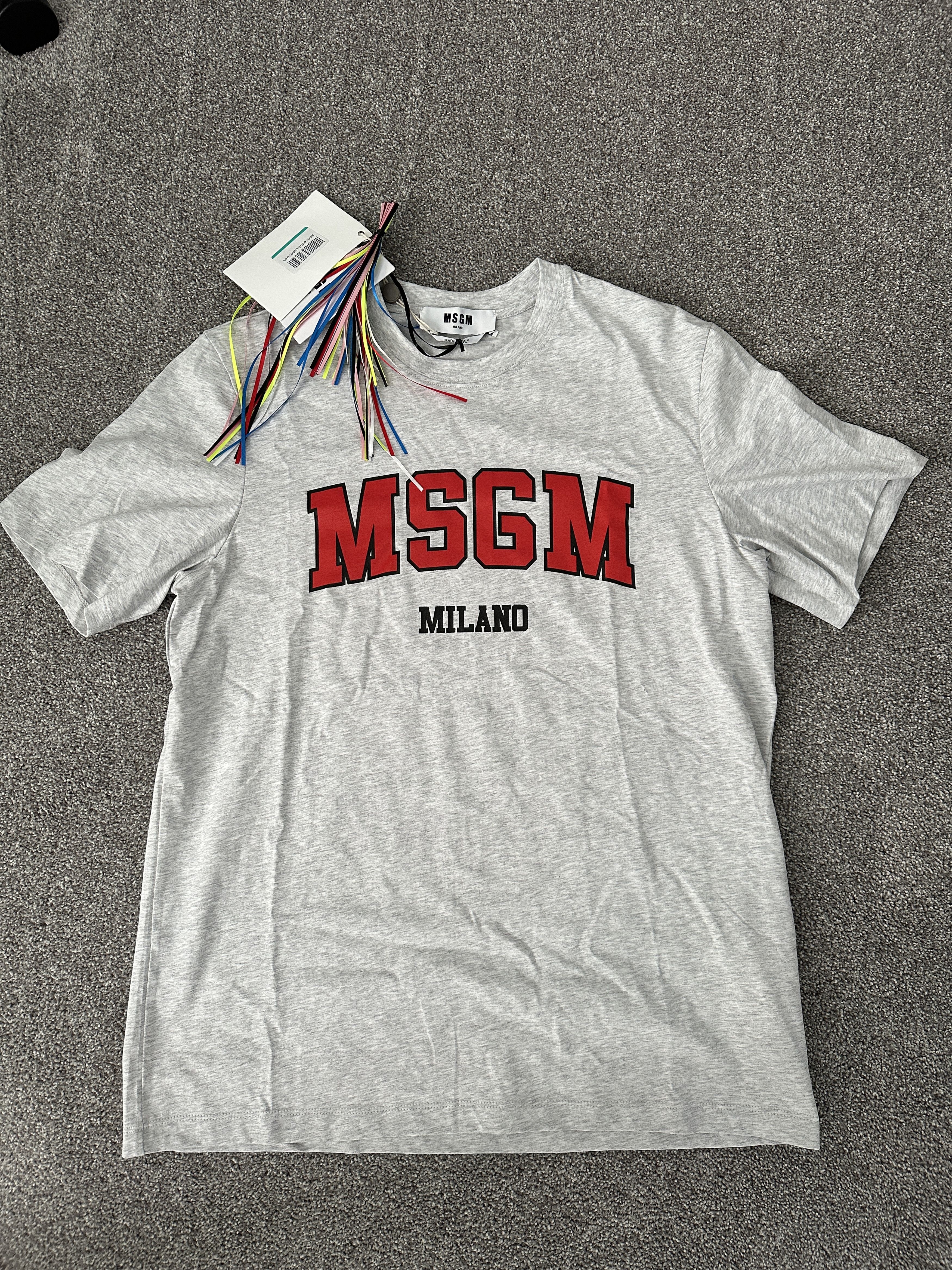 MSGM MSGM Milano T-Shirt | Size Small | Made In Italy Size US S / EU 44-46 / 1 - 1 Thumbnail