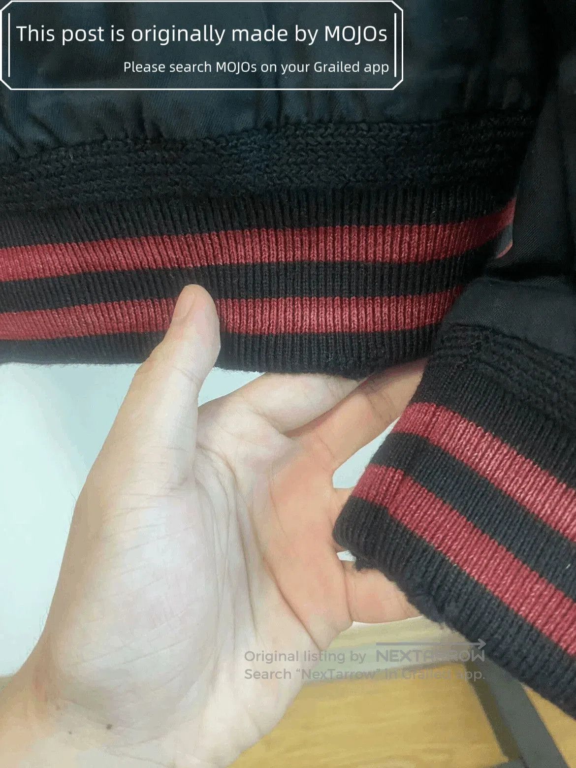 Saint Laurent Paris Sz 48 Saint Laurent Paris 17SS Double Red Edge Jacket mojos Size US M / EU 48-50 / 2 - 6 Thumbnail