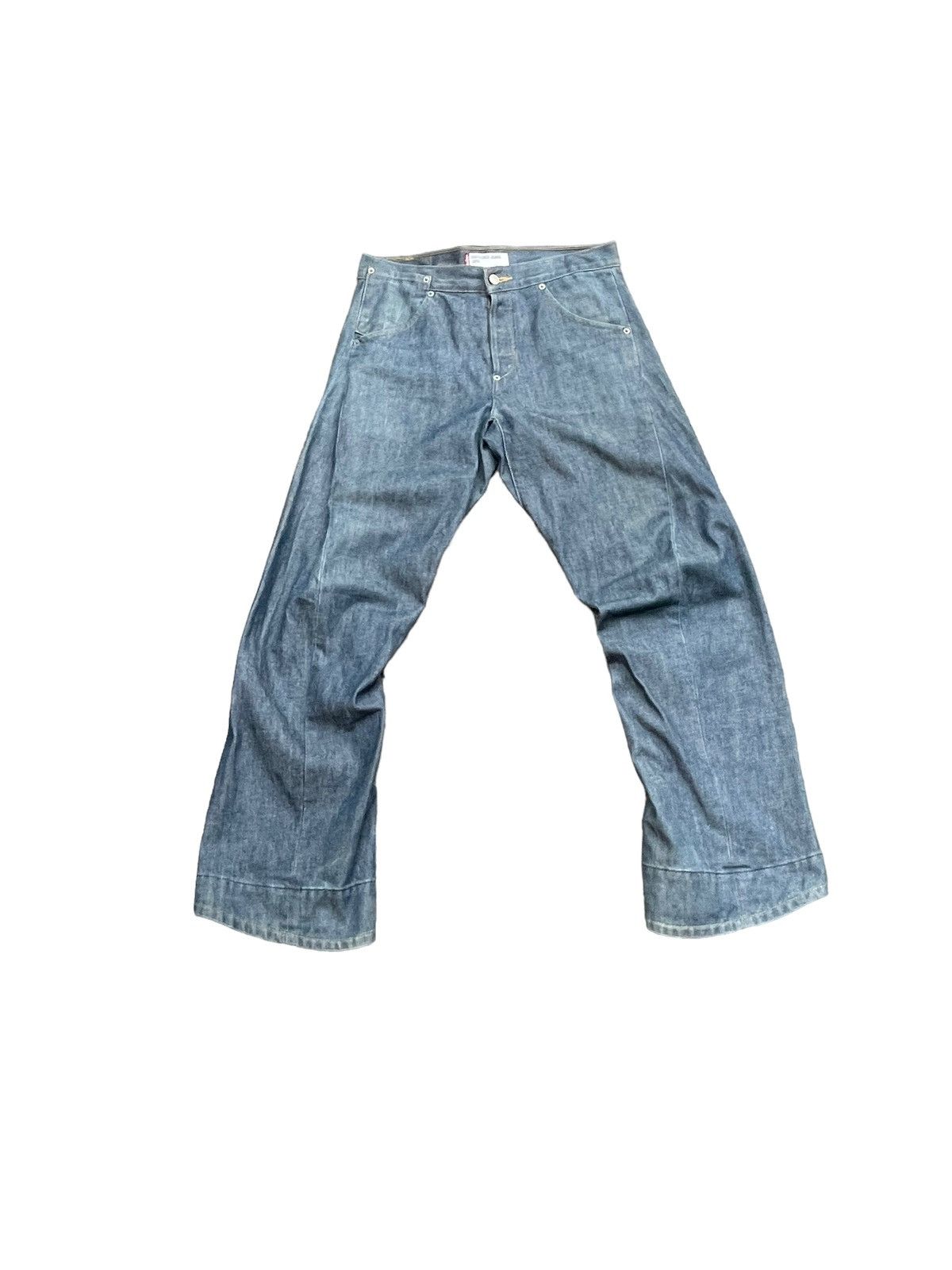 image of Engineered Garments x Levis Vintage Levis Engineered Loose Denim in Blue, Men's (Size 32)