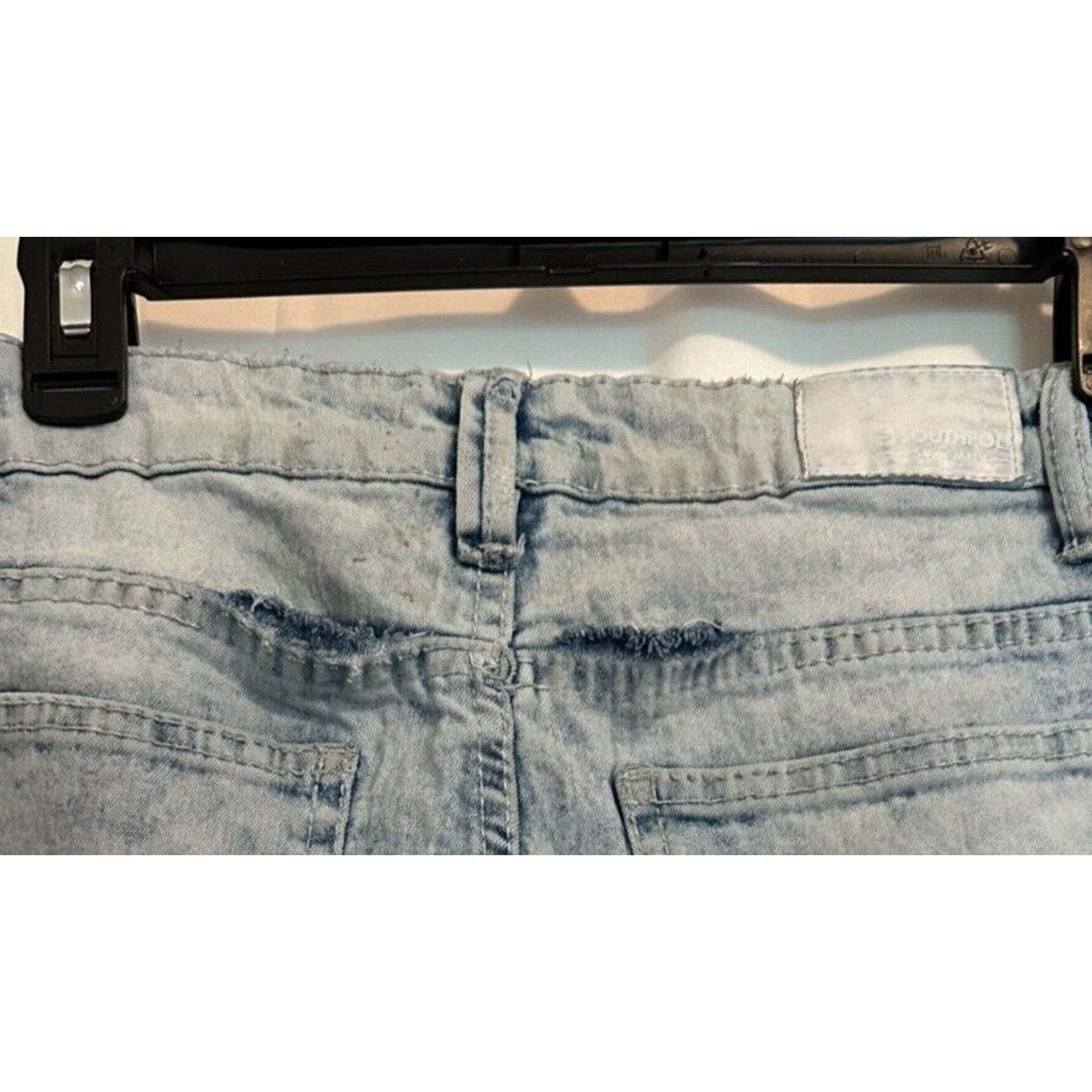 Southpole SOUTHPOLE Blue Sz14 Denim Jeans Distressed Streetwear Grunge Size 36" / US 14 / IT 50 - 10 Thumbnail