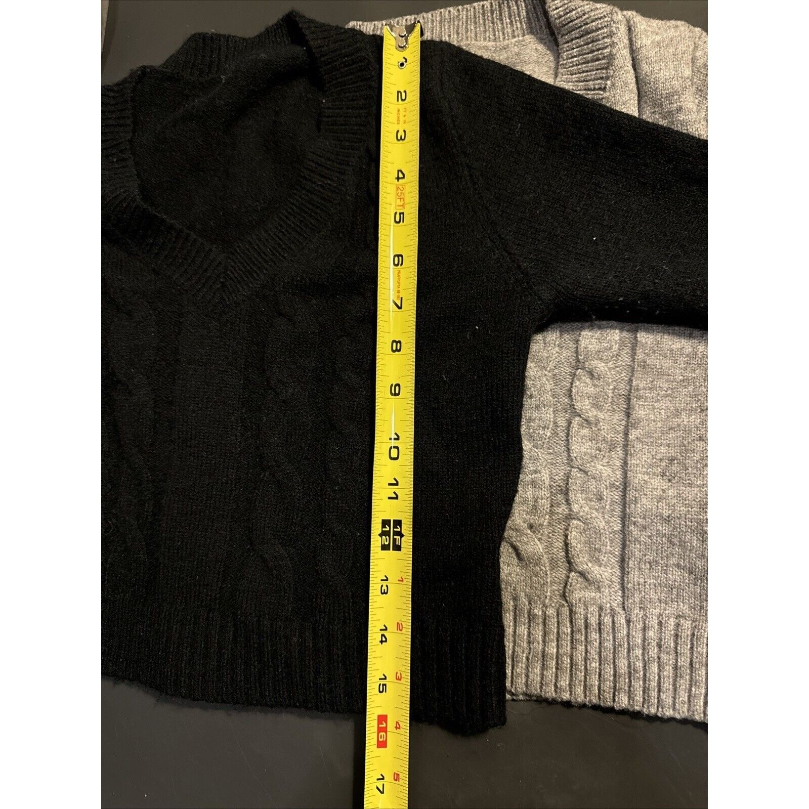 Shein SHEIN Long Sleeve Crop Cable Knit Sweater Womens S Lot Of 2 Size XXS / US 00 / IT 34 - 16 Thumbnail