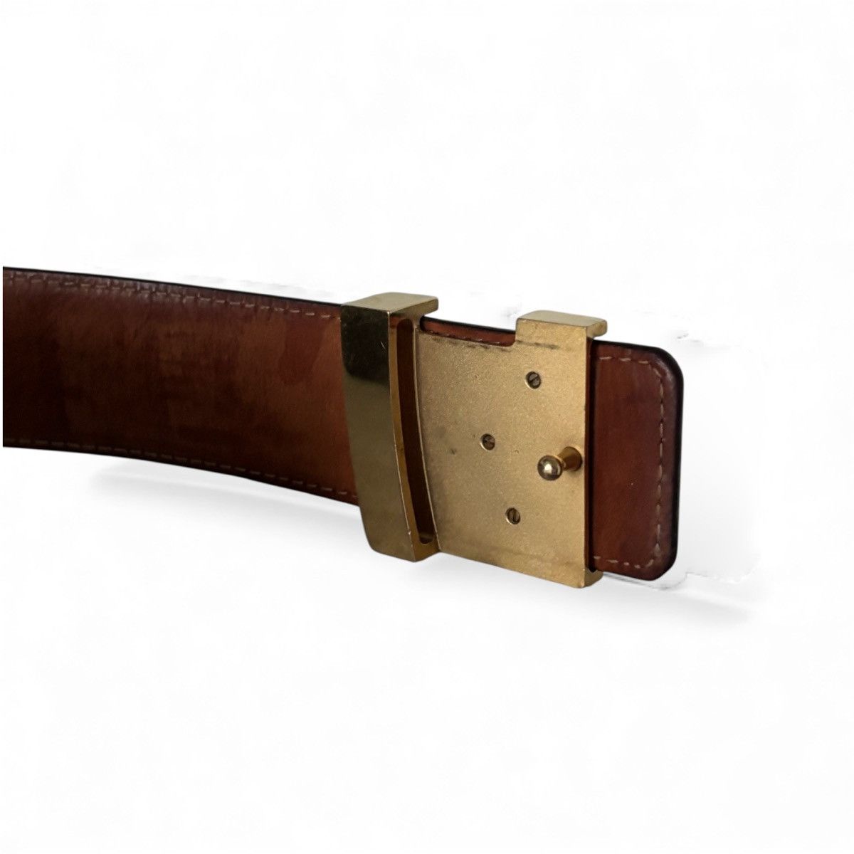 Louis Vuitton Louis Vuitton Monogram Initial leather belt Size ONE SIZE - 9 Thumbnail
