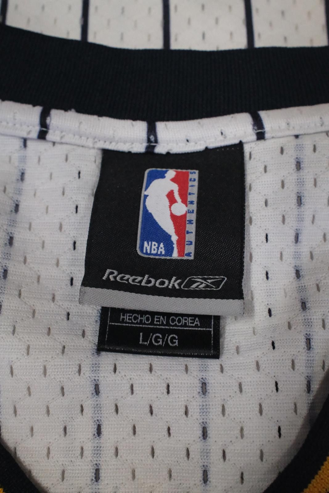 Reebok Reebok Indiana Pacers Foster #10 Home Basketball Jersey Size ONE SIZE - 3 Thumbnail