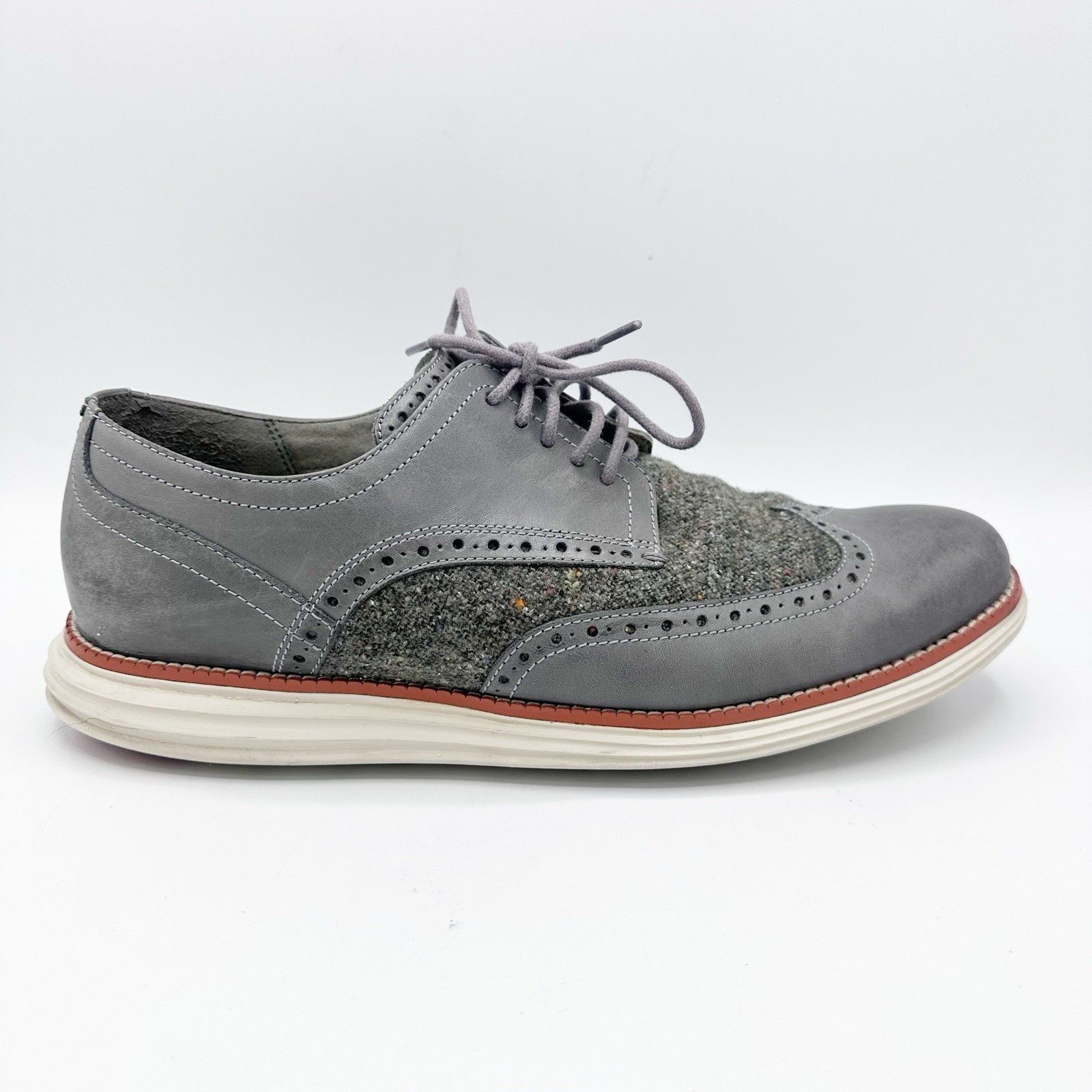 Cole Haan Cole Haan Original Grand Men's Wingtip Shoes Sz 10.5 M Size US 10.5 / EU 43-44 - 3 Thumbnail