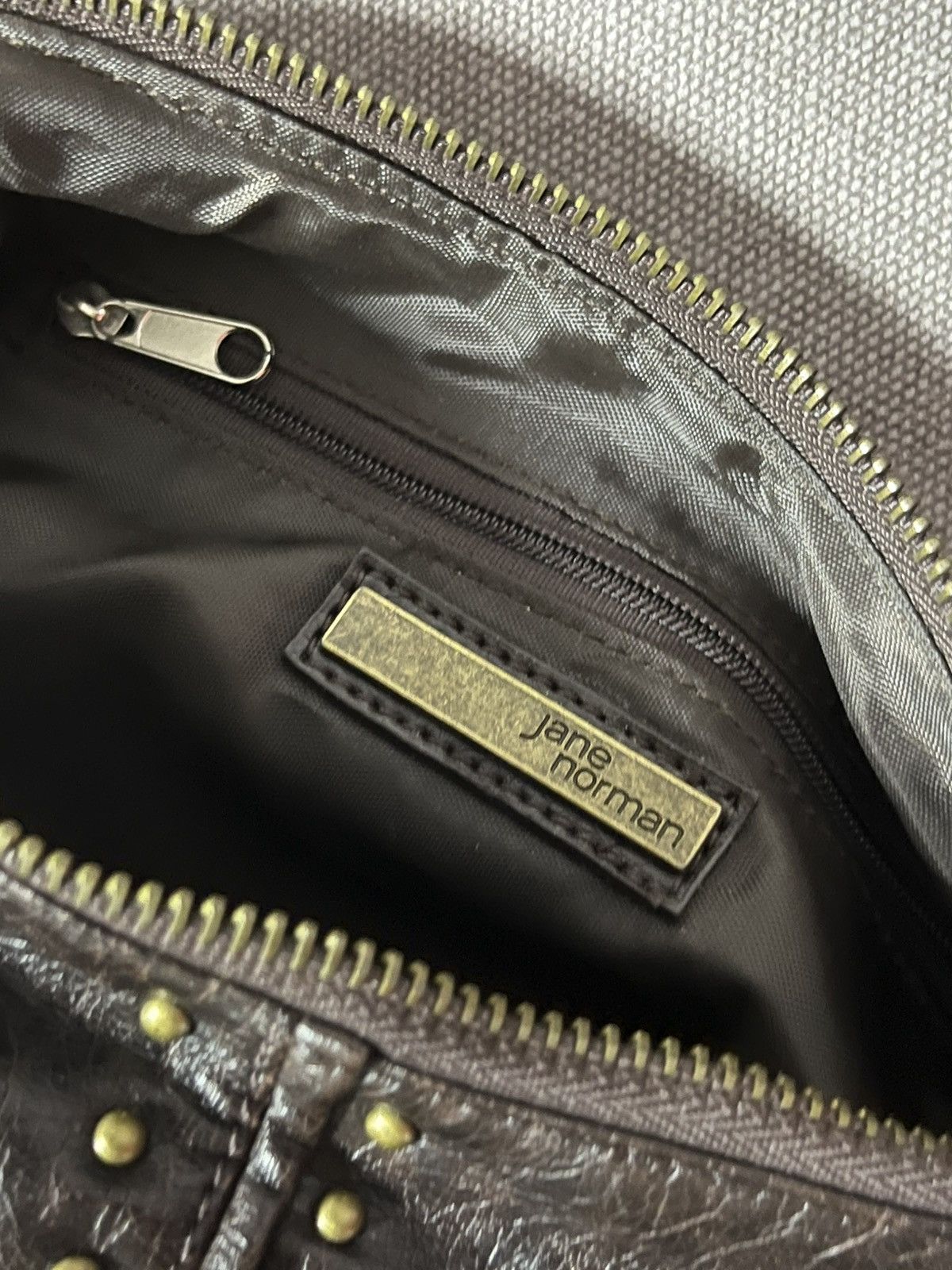 Hysteric Glamour × Japanese Brand Vintage Leather Handle Bag Size ONE SIZE - 4 Thumbnail