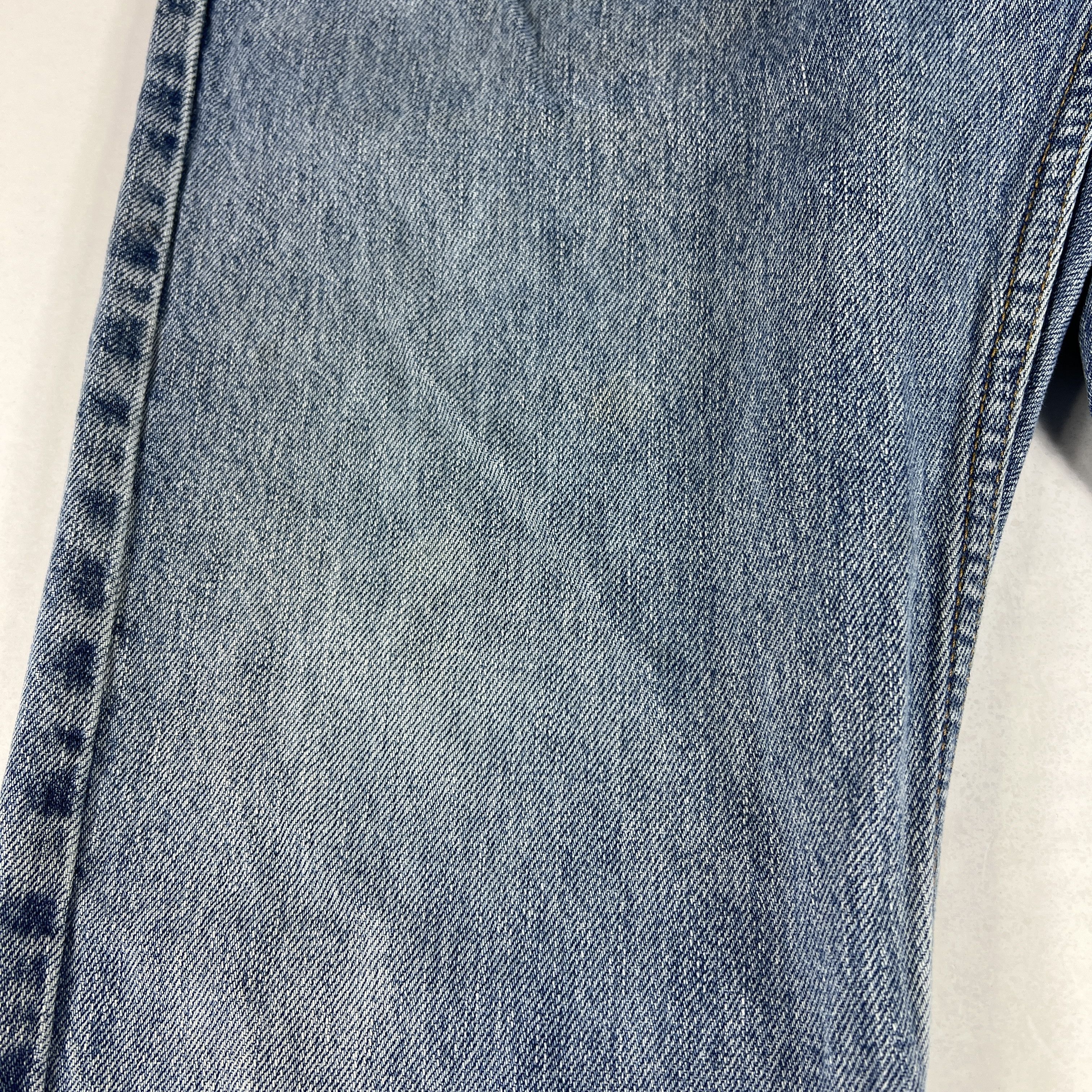 Levi's × Vintage Y2K Levi's Jeans 505 Straight Blue Faded Cotton Denim Size US 34 / EU 50 - 6 Thumbnail