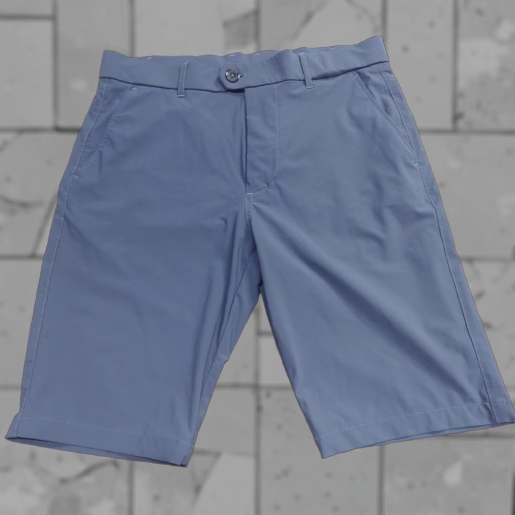 Greyson Mens Shorts 30 Blue Solid 10