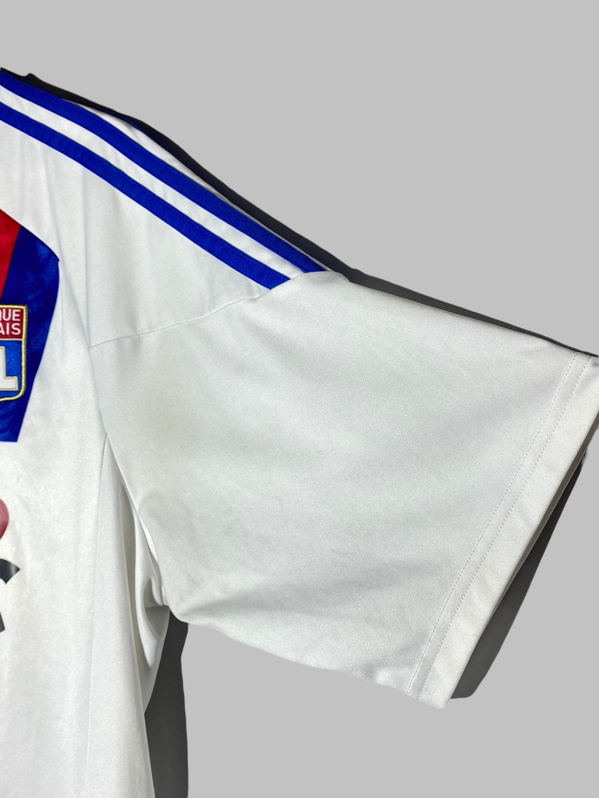 Adidas Adidas Olympique Lyonnais 2010/11 Home Football Shirt Size US L / EU 52-54 / 3 - 9 Thumbnail