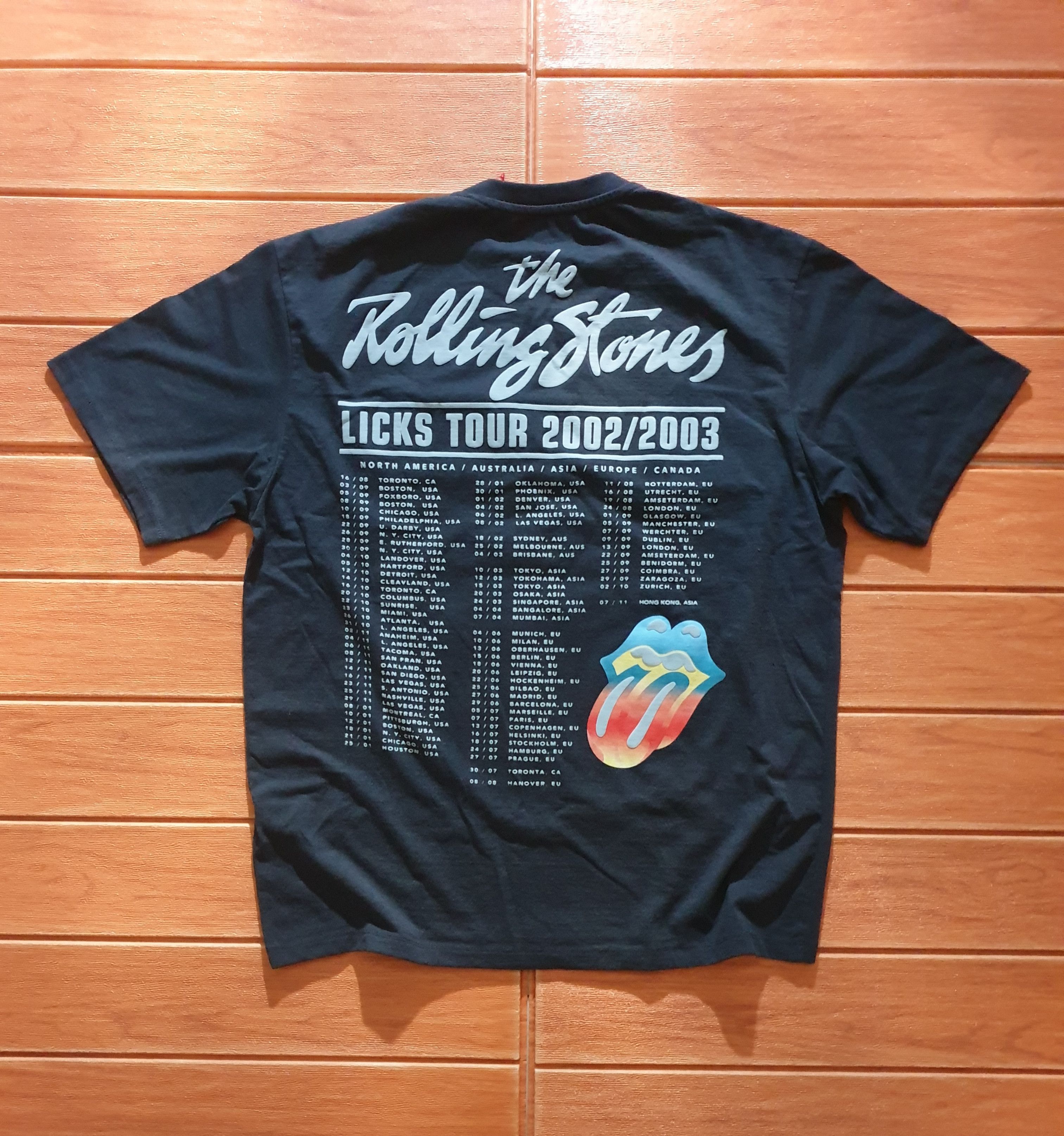 Band Tees × The Rolling Stones The Rolling Stones Band Shirt Size US L / EU 52-54 / 3 - 6 Thumbnail