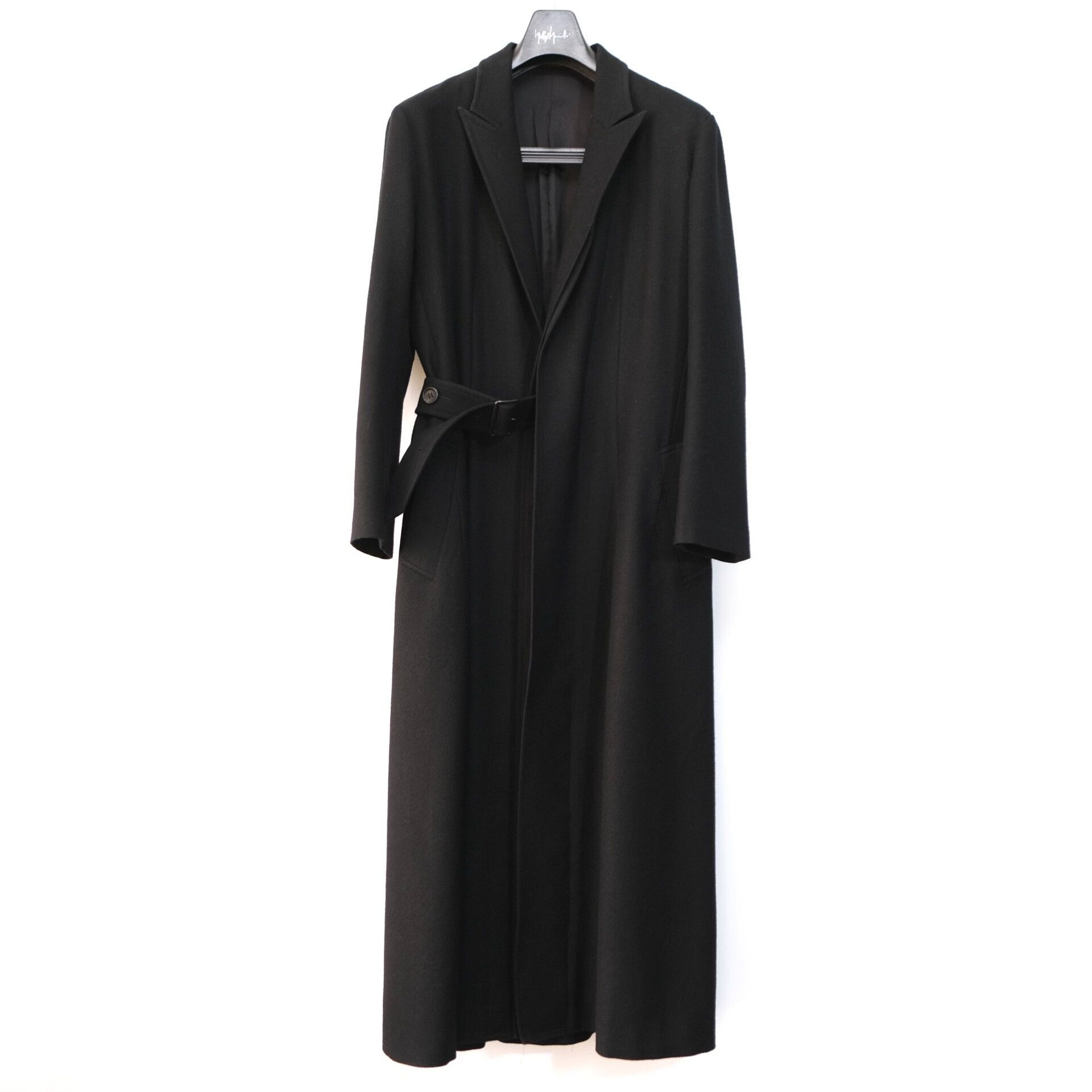Yohji Yamamoto Yohji Yamamoto Noir Long Black Coat Size L / US 10 / IT 46 - 1 Thumbnail