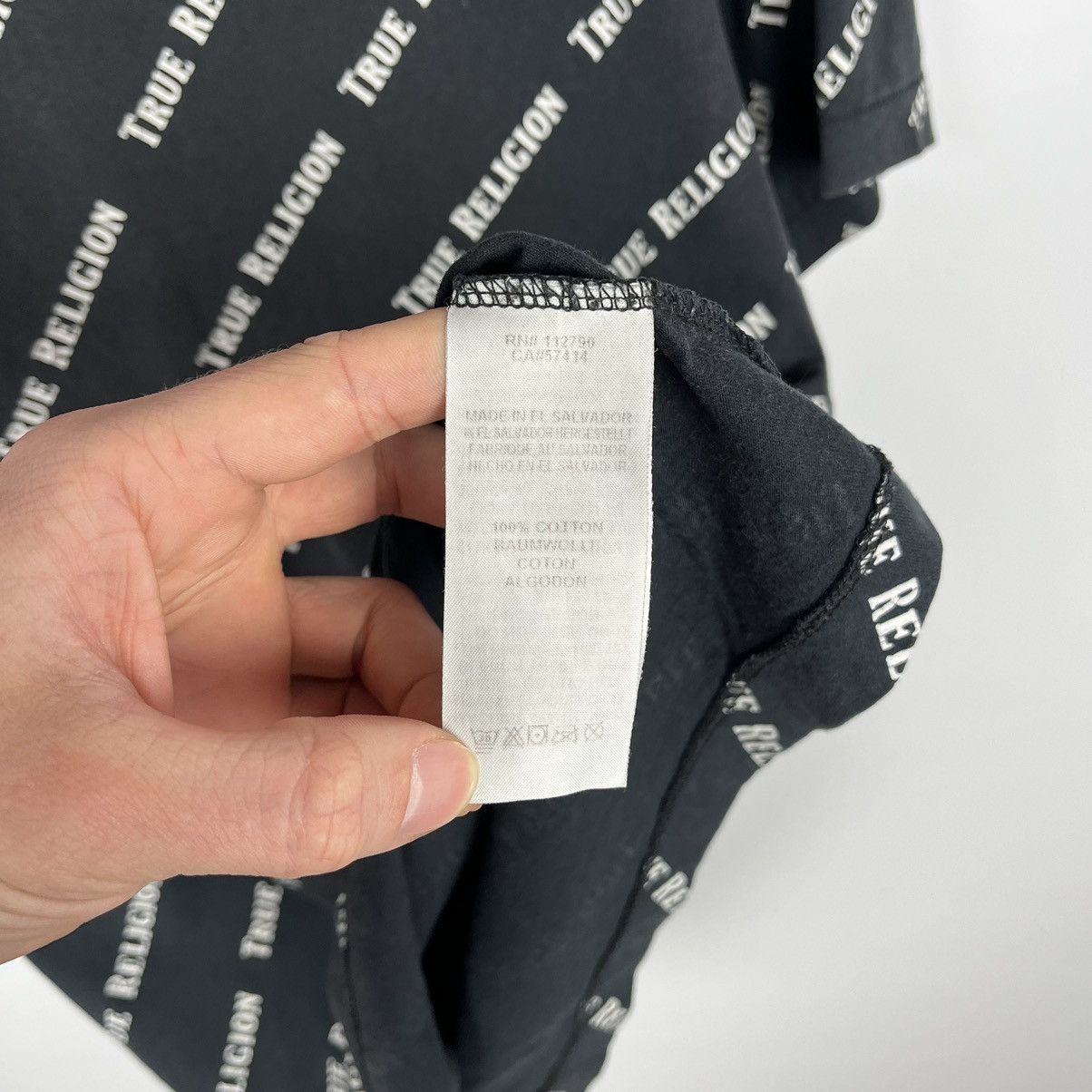 True Religion Vintage True Religion multilogo y2k japanese tee 90’s Size US L / EU 52-54 / 3 - 11 Thumbnail