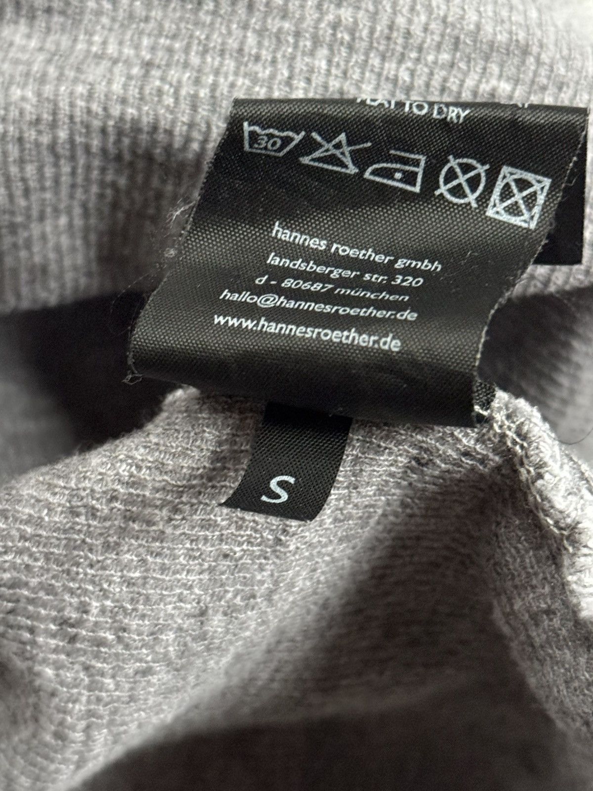hannes roether Hannes Roether S/size gray relaxed oversized long dress knit Size S / US 4 / IT 40 - 11 Thumbnail