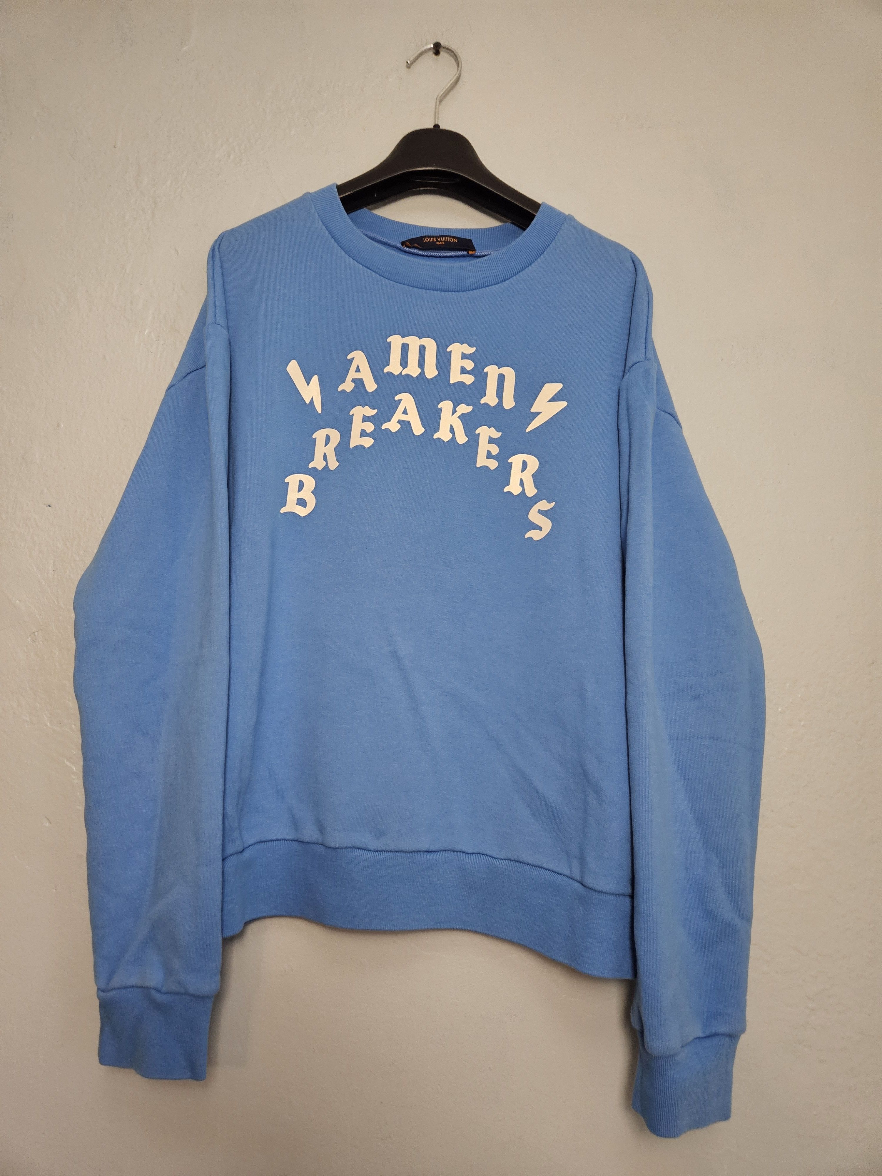 Louis Vuitton Amen Breakers Blue Crewneck Sweater