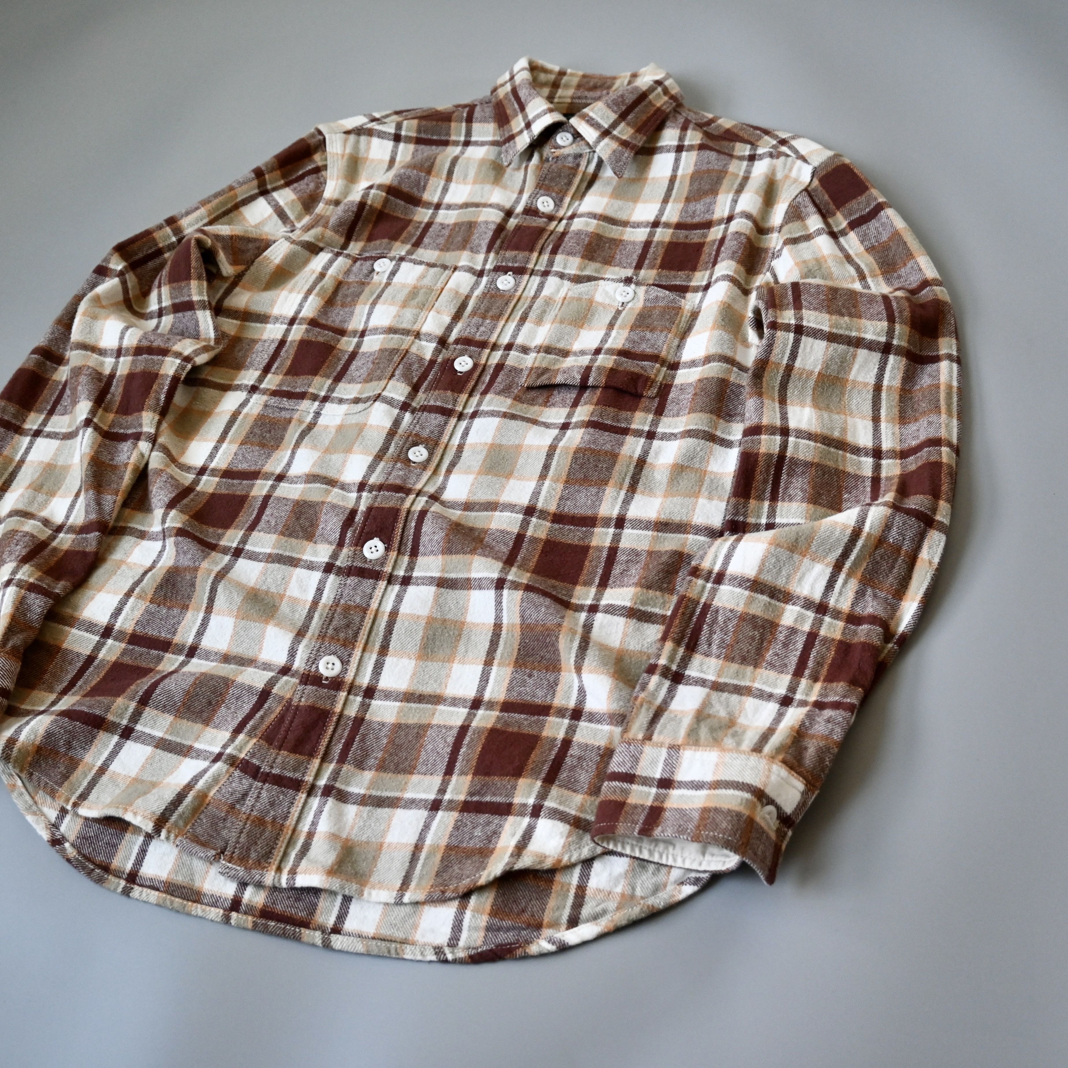 Beams Plus BEAMS PLUS plaid cotton flannel work shirt, S Size US S / EU 44-46 / 1 - 12 Thumbnail