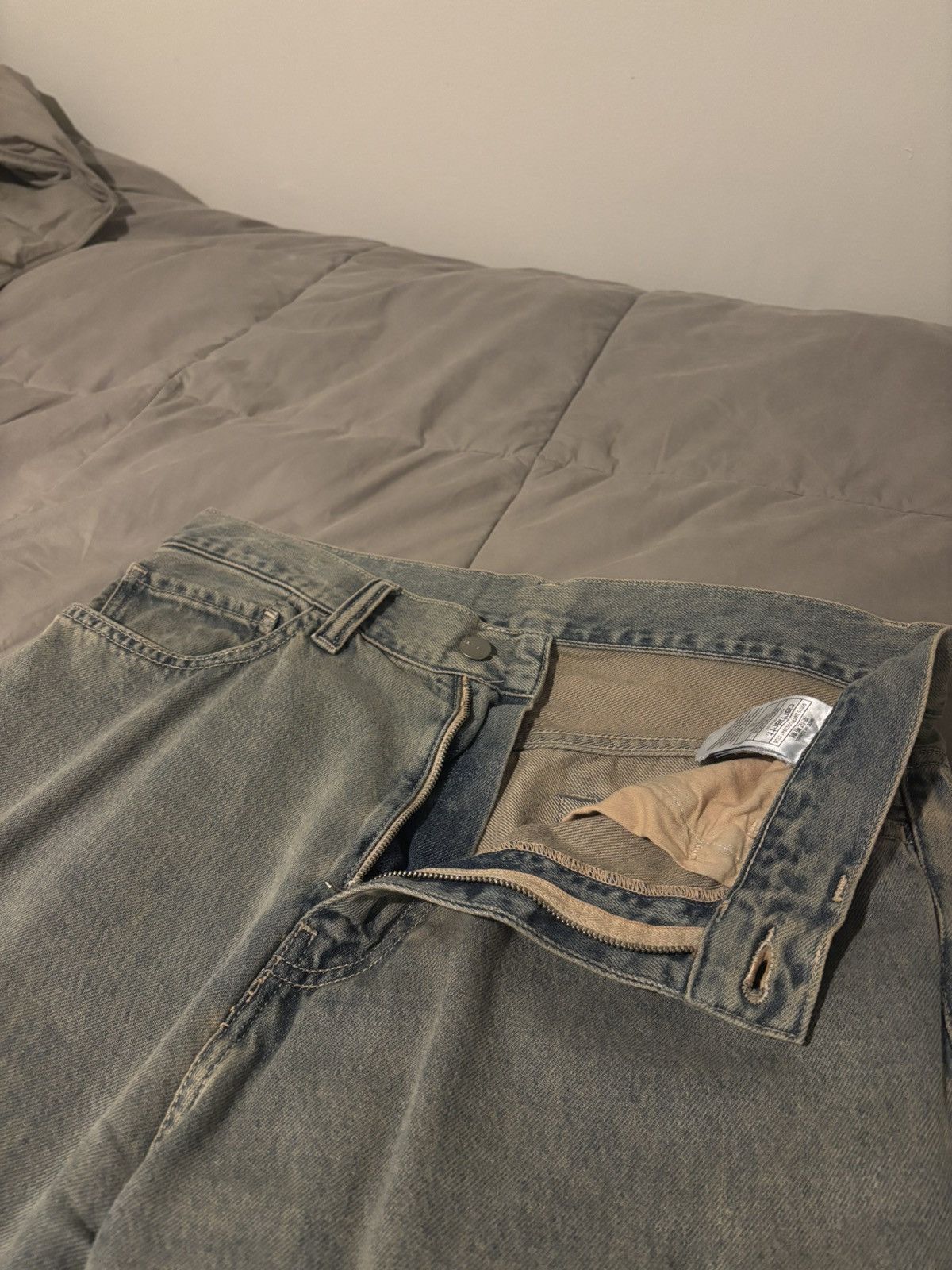 Carhartt Wip Landon Pant (Blue/Leather) Size US 31 - 6 Thumbnail