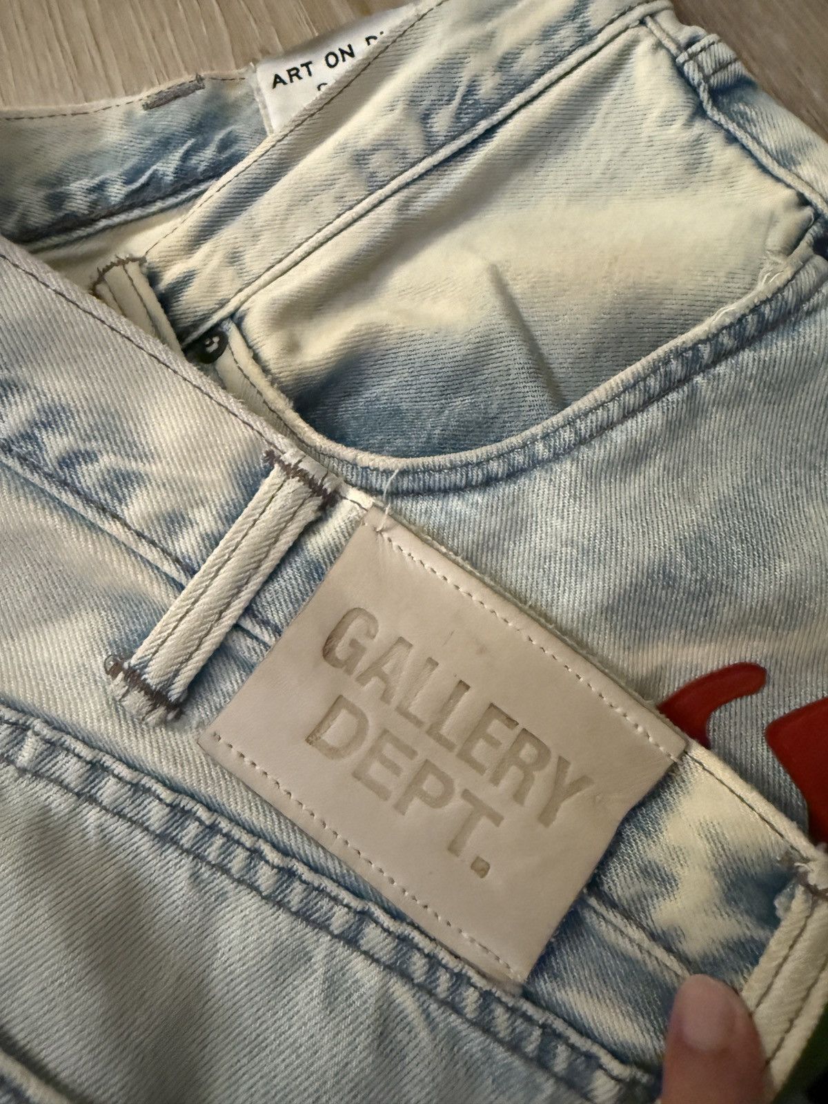 Gallery Dept. Gallery Dept G Patch Denim Jeans Size US 32 / EU 48 - 10 Thumbnail