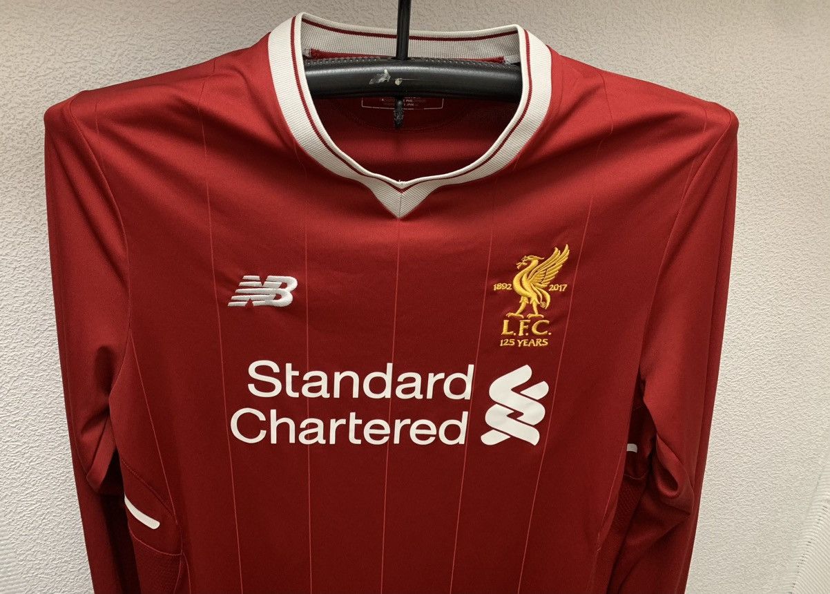 New balance Liverpool longsleeve soccer jersey M