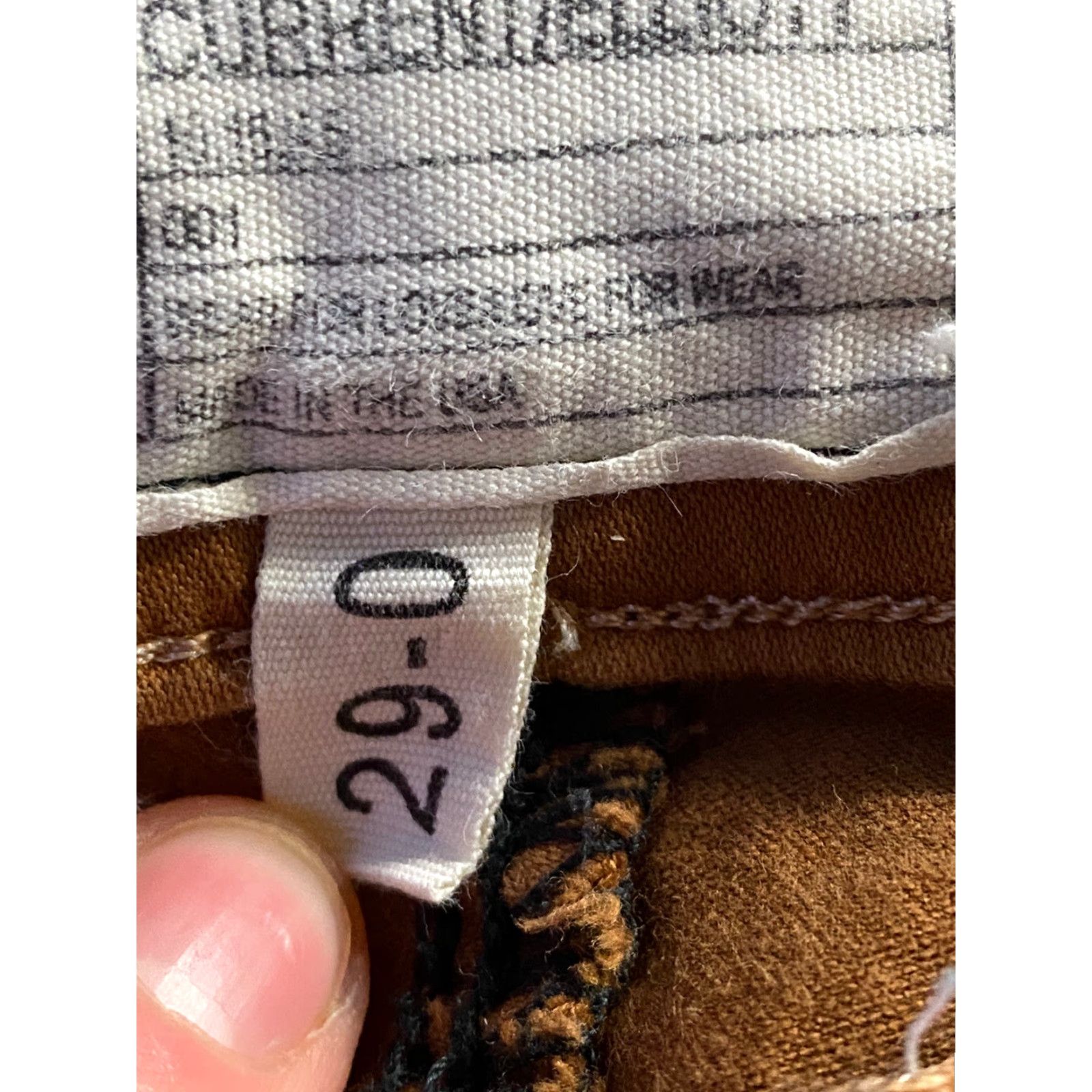 Vintage Current/Elliott Womens The Rider Leggings Dark Wash Skinny Pants Brown size 0 Size 25" / US 0 / IT 36 - 5 Thumbnail