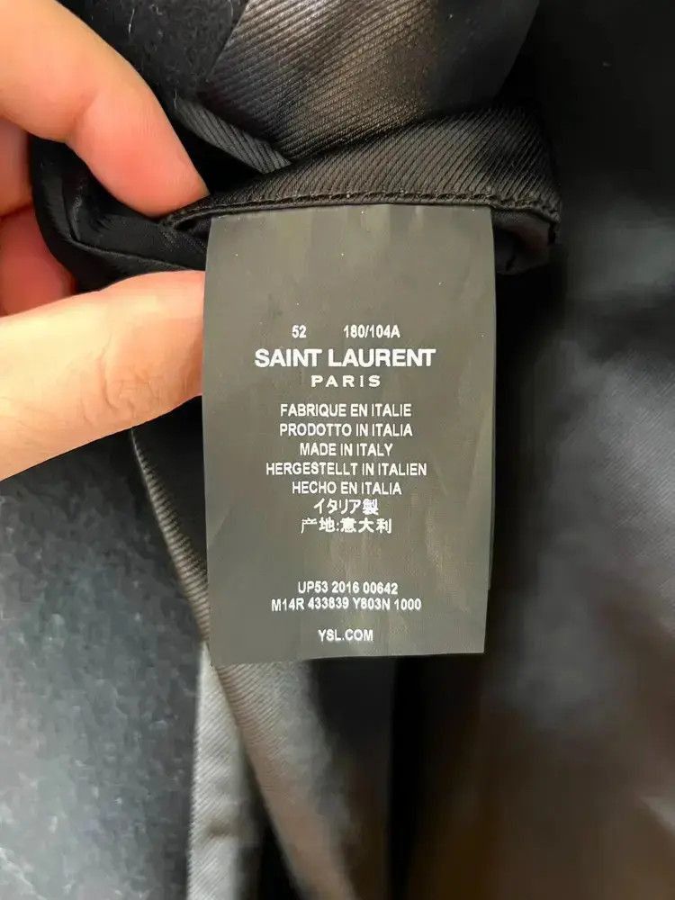 Saint Laurent Paris Saint Laurent Paris Sz 52 Saint Laurent Paris 16AW Mafia W Size US L / EU 52-54 / 3 - 4 Thumbnail