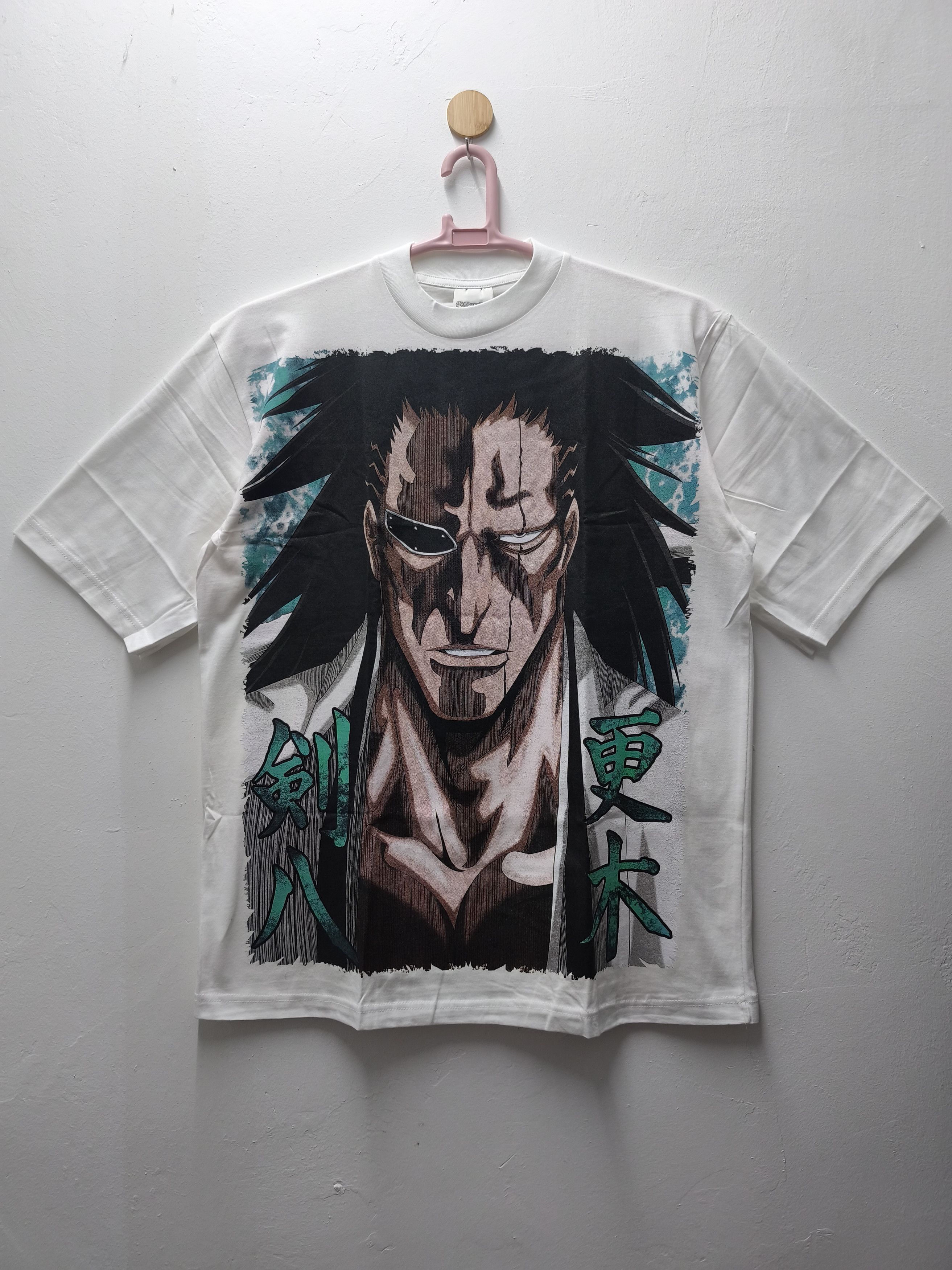Anime Bleach Zaraki Kenpachi Jumbo Print T-shirt Size US XL / EU 56 / 4 - 1 Thumbnail