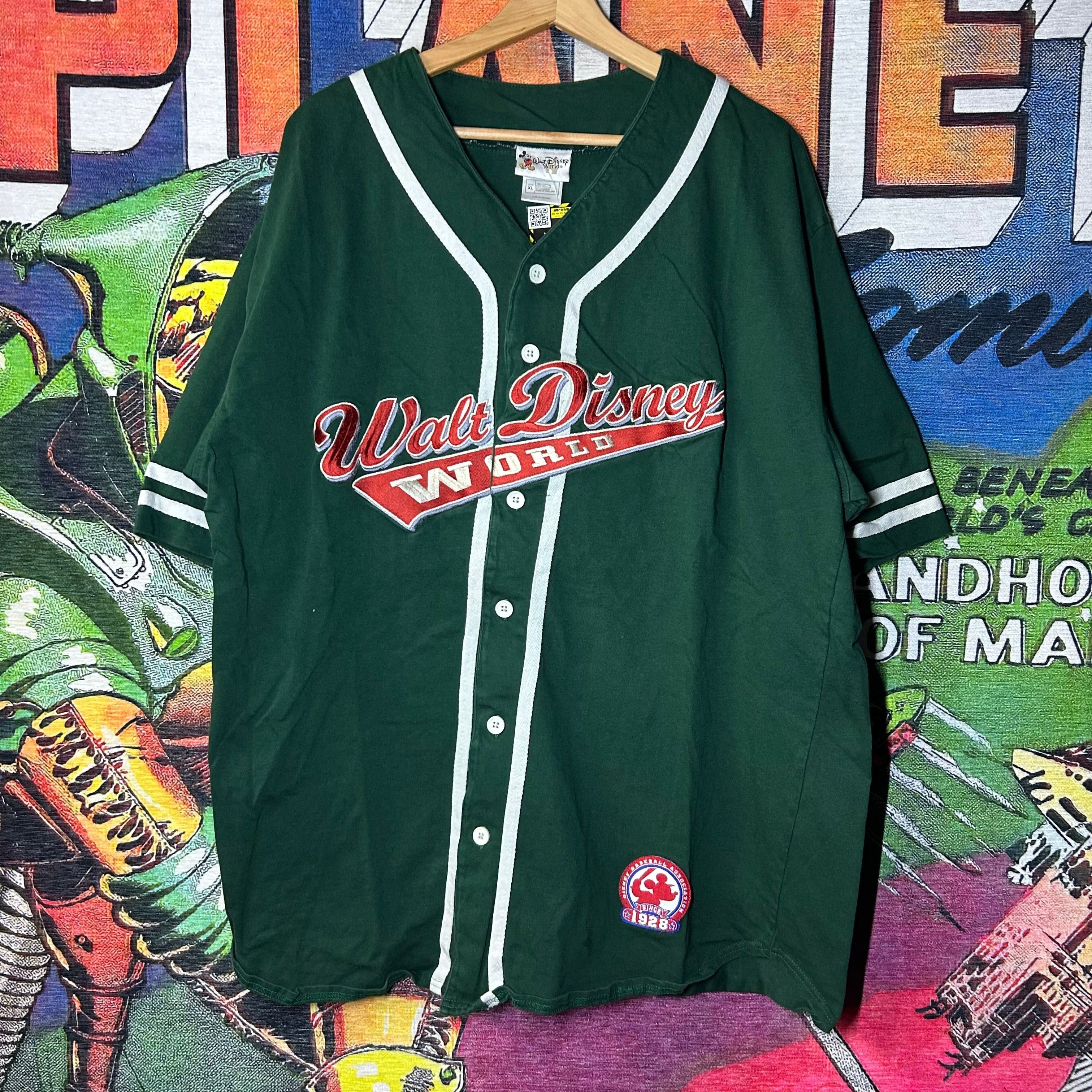 Disney Y2K Walt Disney Baseball Jersey Size XL Size US XL / EU 56 / 4 - 1 Thumbnail