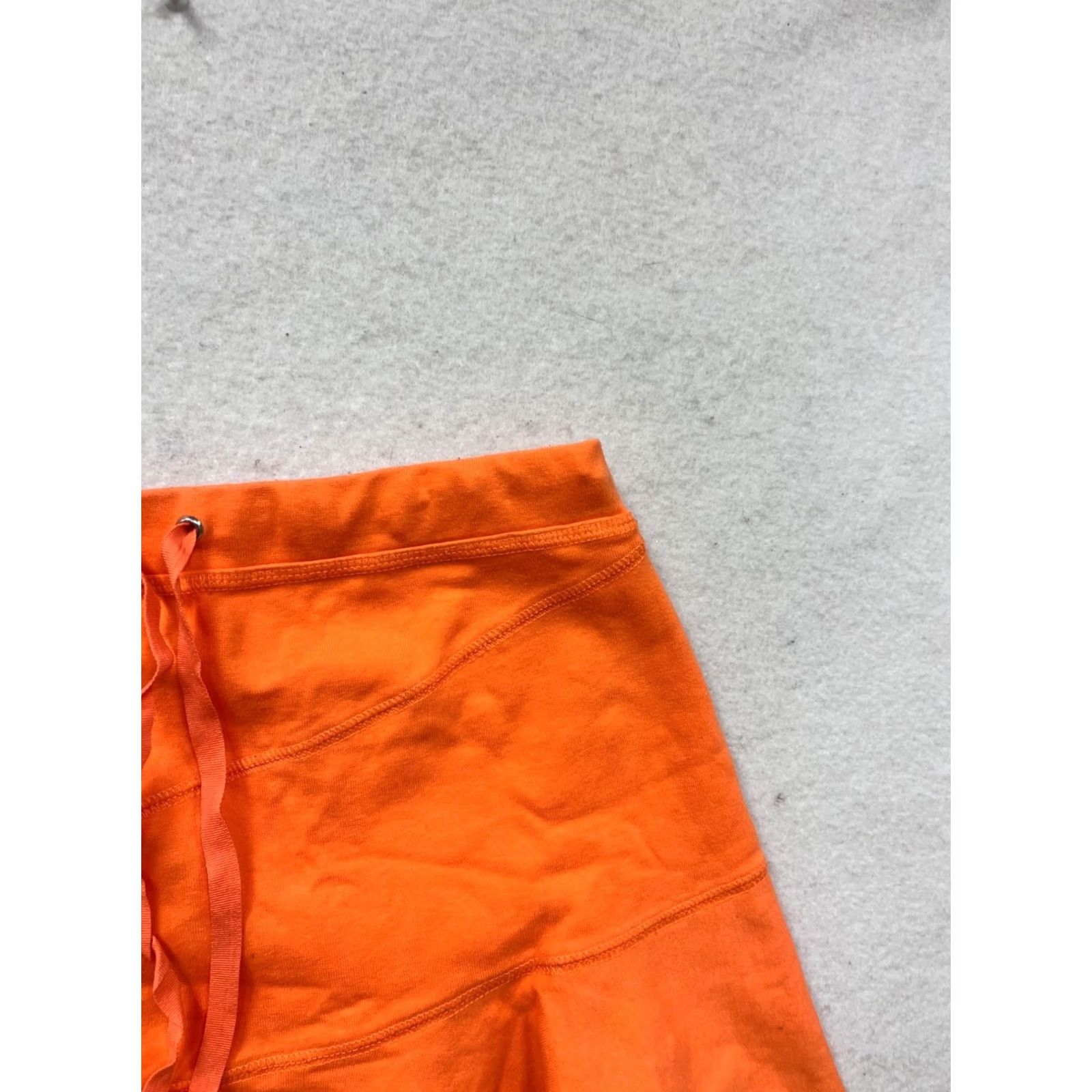 Energie Energie Womens Skirt Small Orange Ruffled Hem Mini #8214 Size 28" / US 6 / IT 42 - 5 Thumbnail