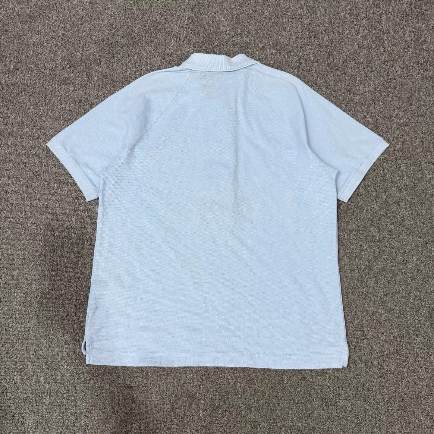 Burberry Burberry Men’s TB Blue Short Sleeve Polo Shirt L 99 New Size US L / EU 52-54 / 3 - 2 Thumbnail