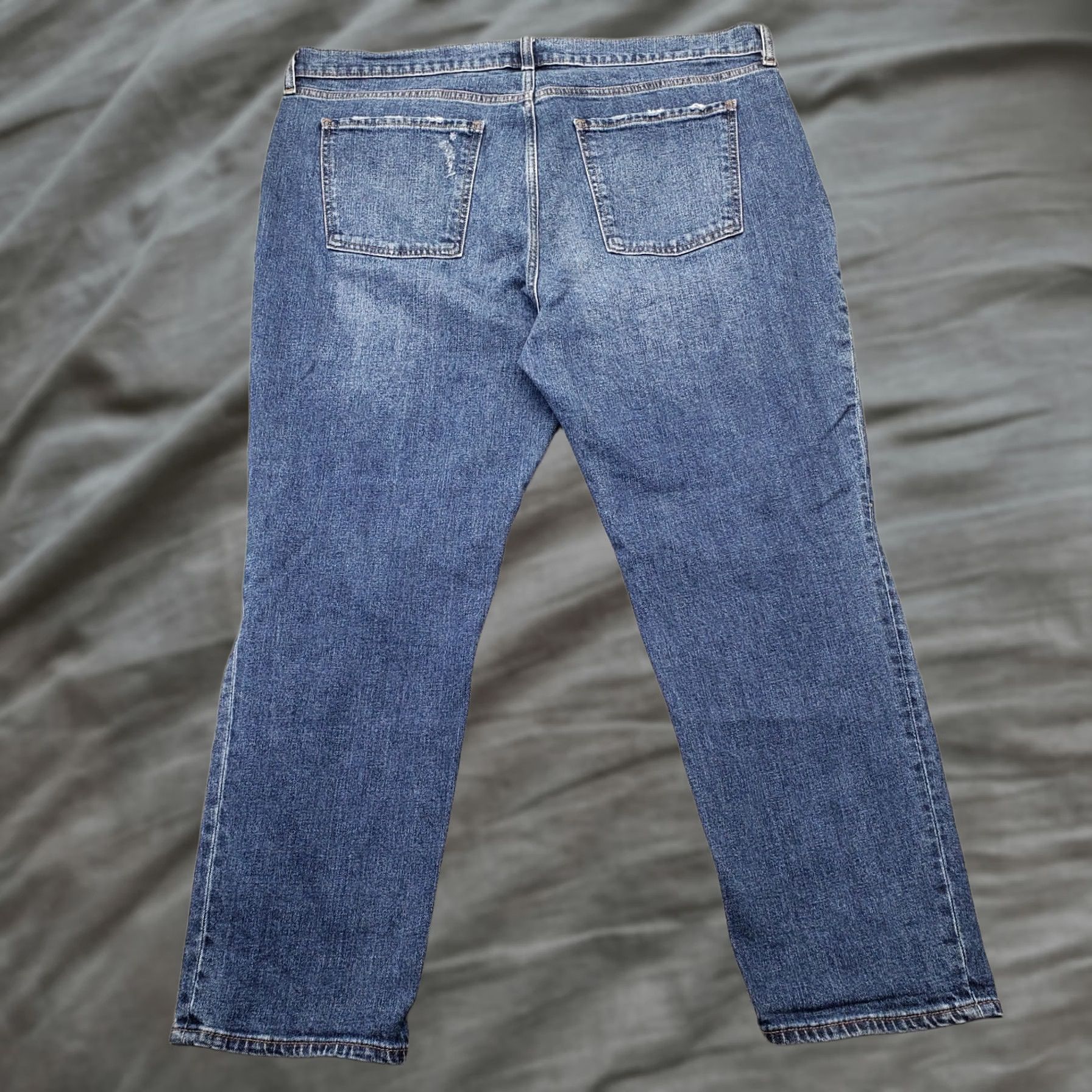Old Navy Old Navy Jeans Womens 16 Blue Denim Cotton Mid-Rise Regular Fit 5-Pocket Denim Size 38" / US 16 / IT 52 - 1 Thumbnail