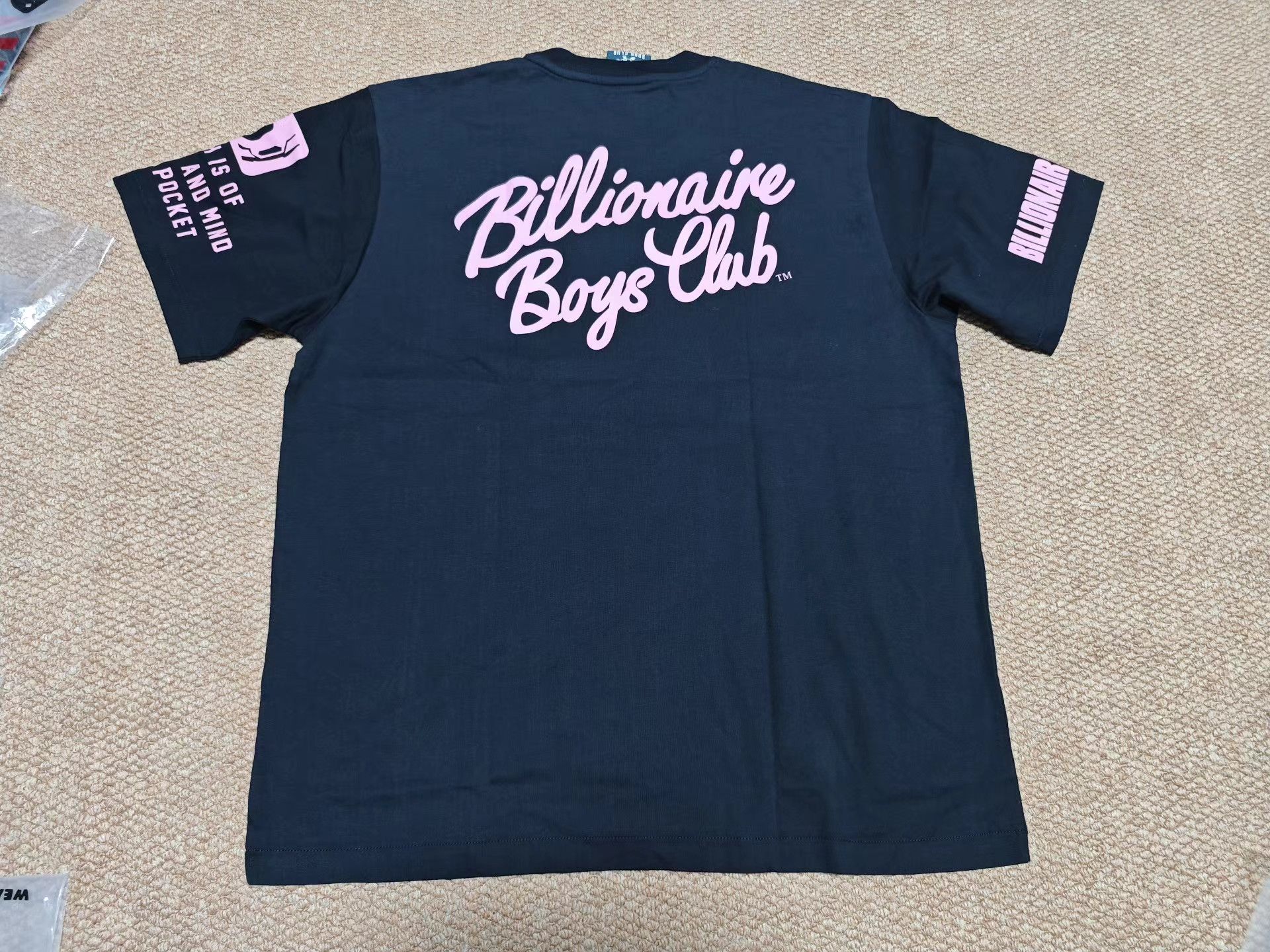 Billionaire Boys Club Billionaire Boys Club new model black short-sleeve t-shirt Size US XL / EU 56 / 4 - 2 Thumbnail