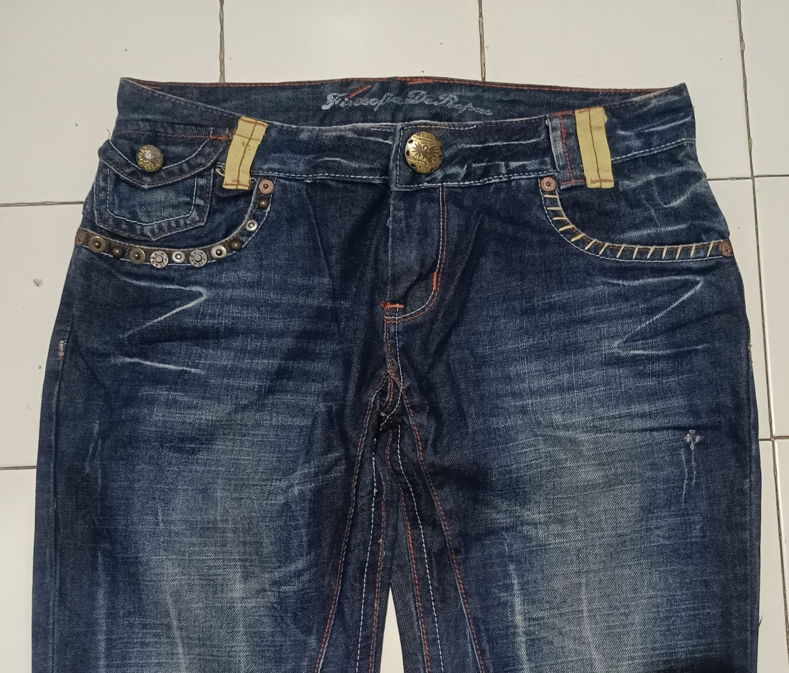Japanese Brand Fisosofia De Ropan Japanese Denim jeans Rare Size US 34 / EU 50 - 5 Thumbnail