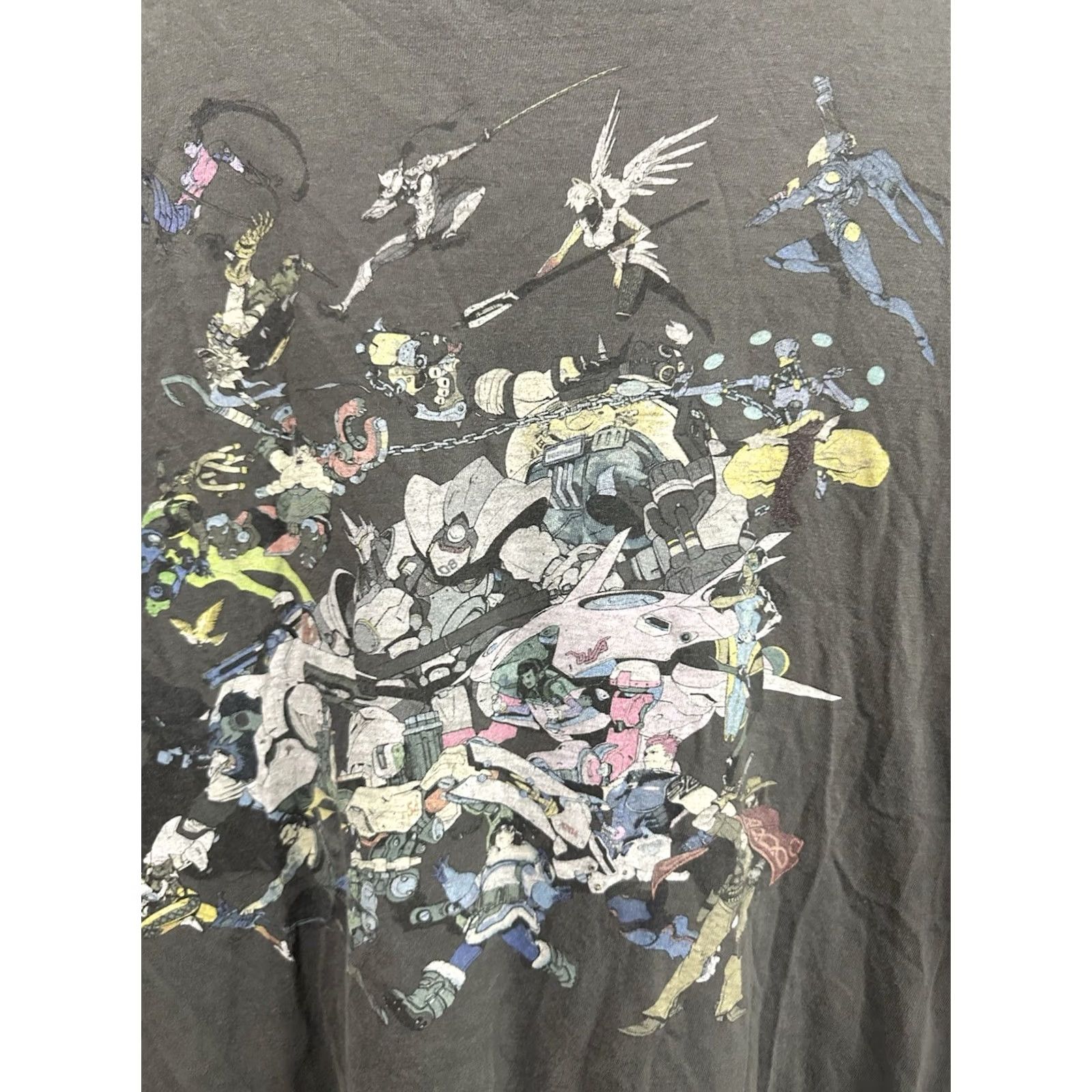Vintage Overwatch Blizzard T-Shirt Gray M Men Short Sleeve Size M Size US M / EU 48-50 / 2 - 3 Thumbnail