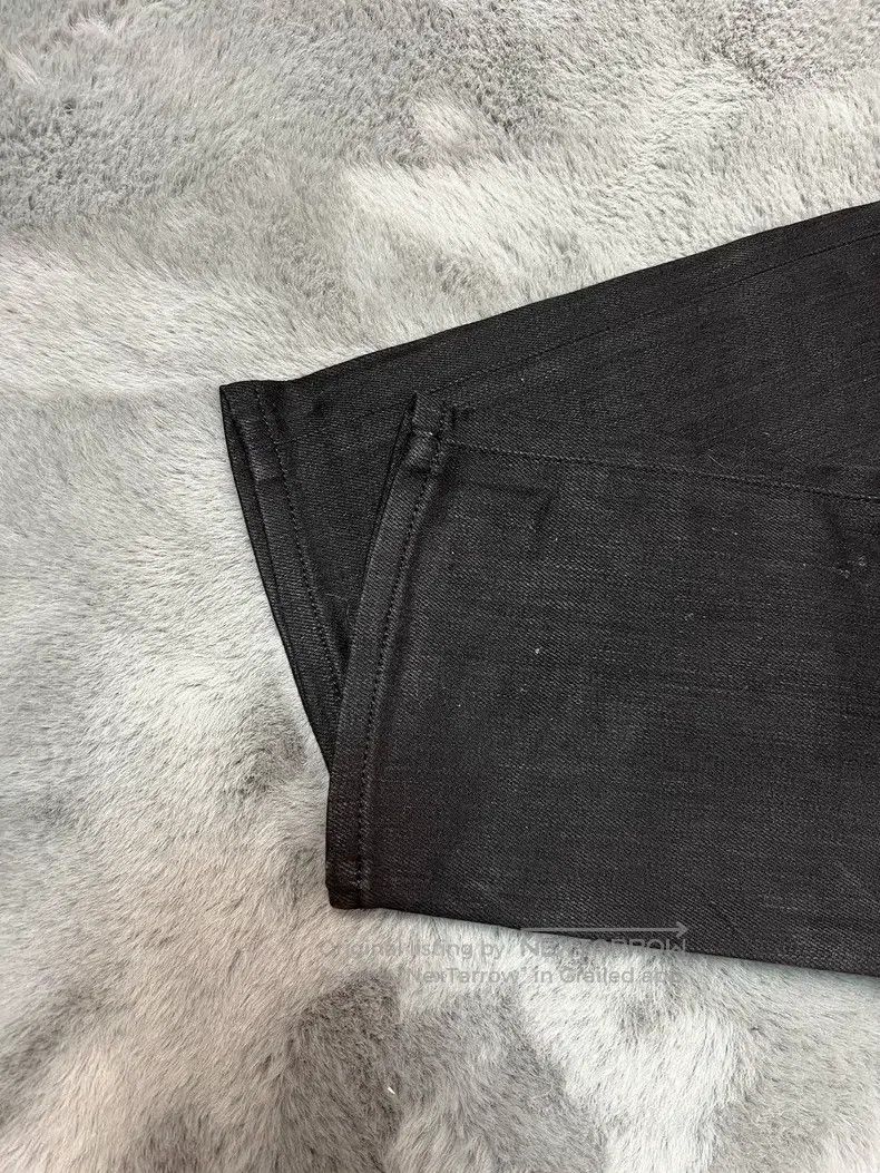 Saint Laurent Paris Saint Laurent Paris Basic Black Denim Jeans Size US 32 / EU 48 - 7 Thumbnail