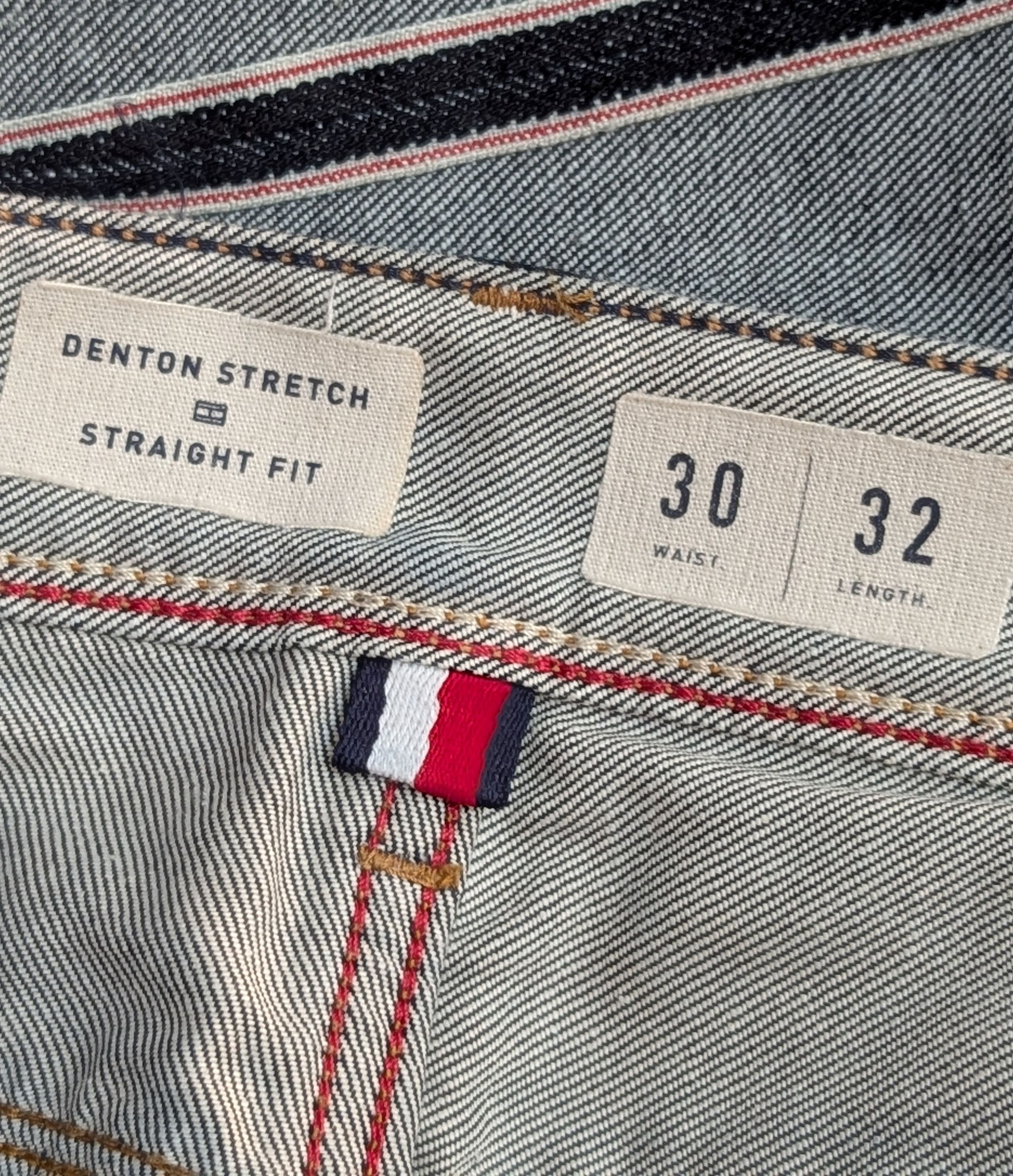 Tommy Hilfiger HILFIGER Selvedge Selvage Denim Jeans Denton12-14 OZ 30x32 Size US 30 / EU 46 - 6 Thumbnail
