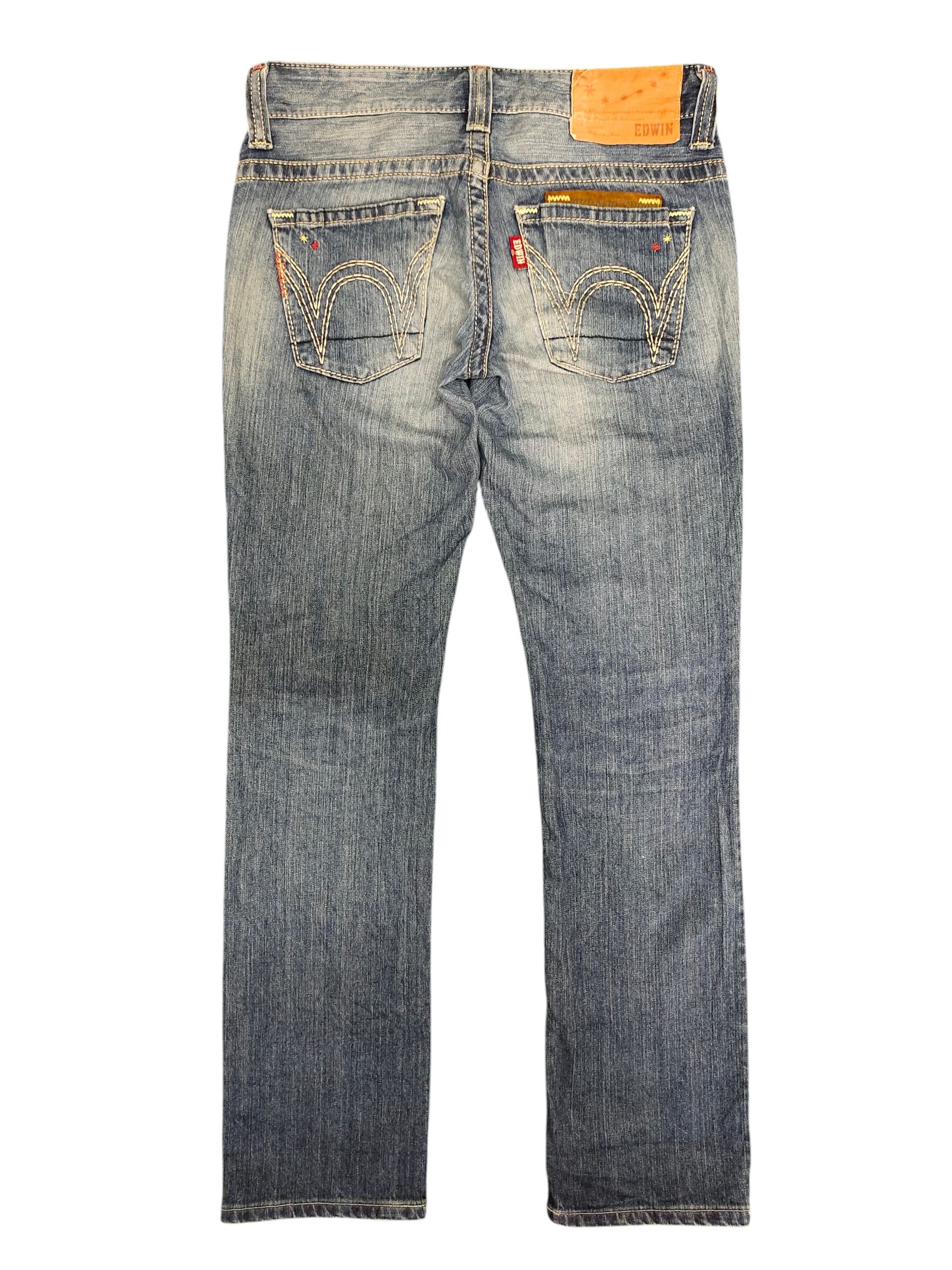 Vintage Edwin Exelusive Vintage Distress Denim Jeans 423XVL