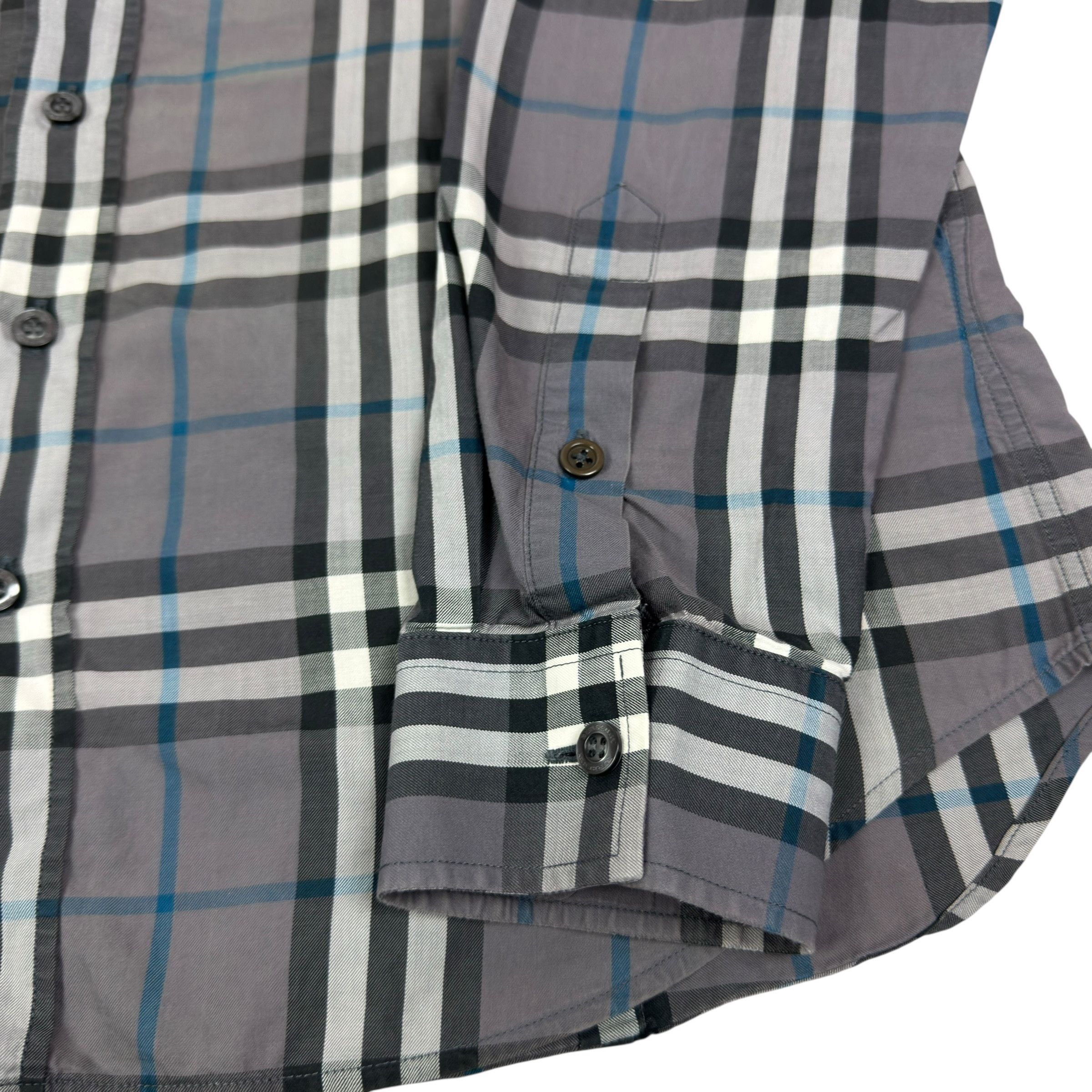 Burberry Burberry Brit Mens checked Collared Button-Up Shirt Large Size US L / EU 52-54 / 3 - 8 Thumbnail