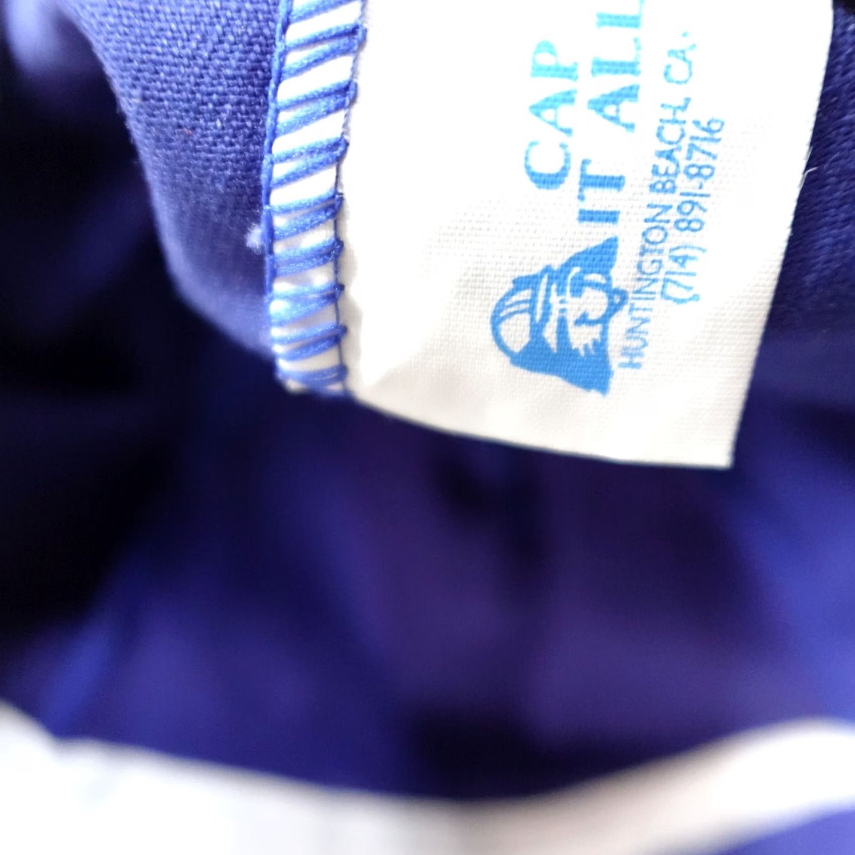 Vintage VINTAGE American Vintage New York City Marathon Short Brim Hat Blue 1989 Made in USA NEW Baseball Cap Men One Size Size US 35 - 7 Thumbnail