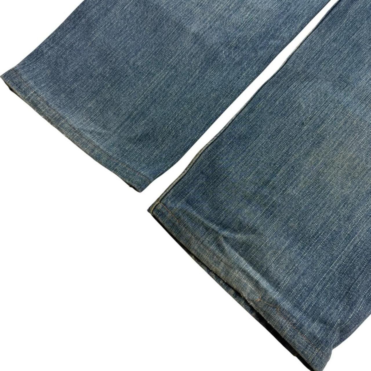 Karakuri Tamashii Karakuri Tamashii Embroidered Tiger Japanese Jeans Waist 33 Size US 33 - 8 Thumbnail